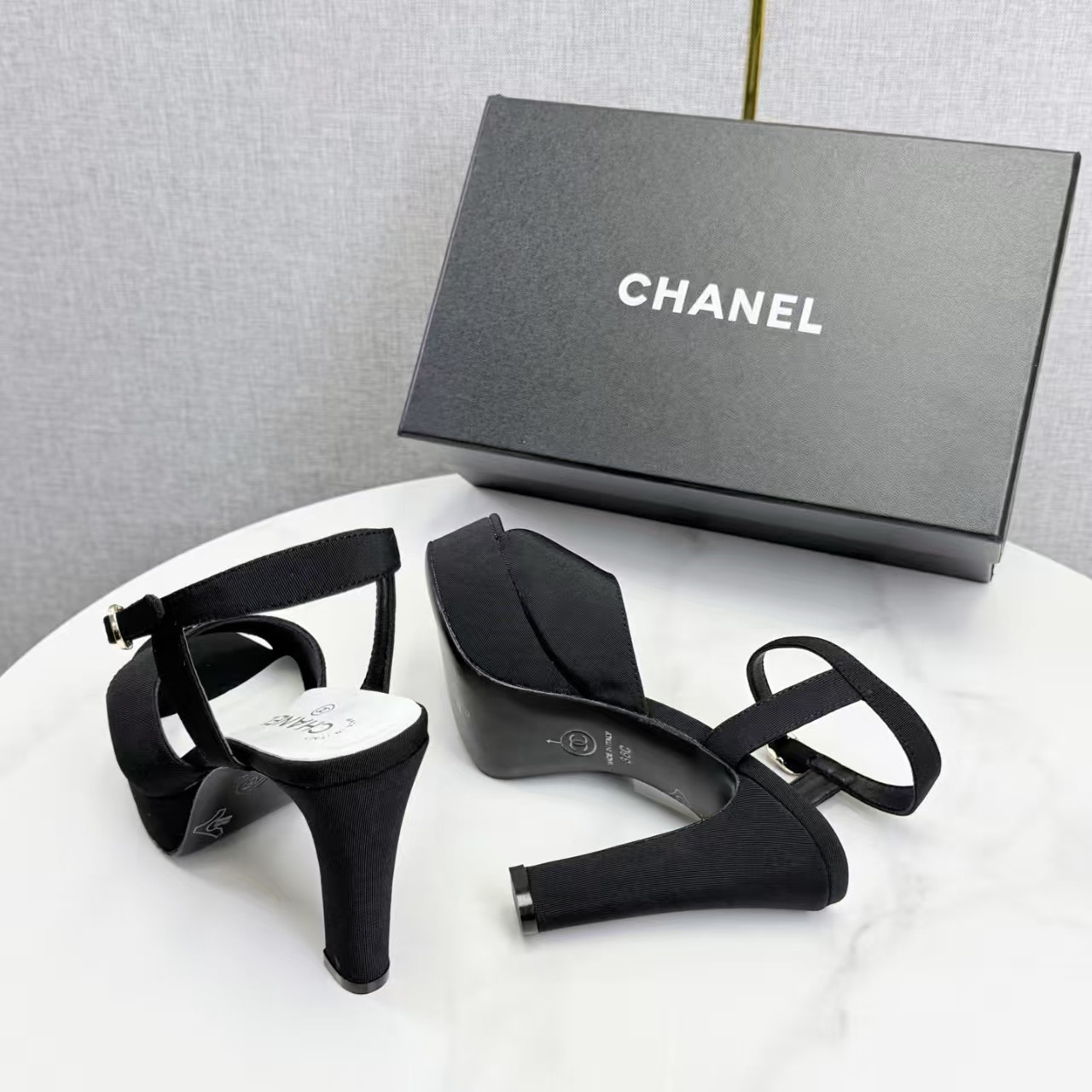 UA Chanel Sandals 11cm Heel
