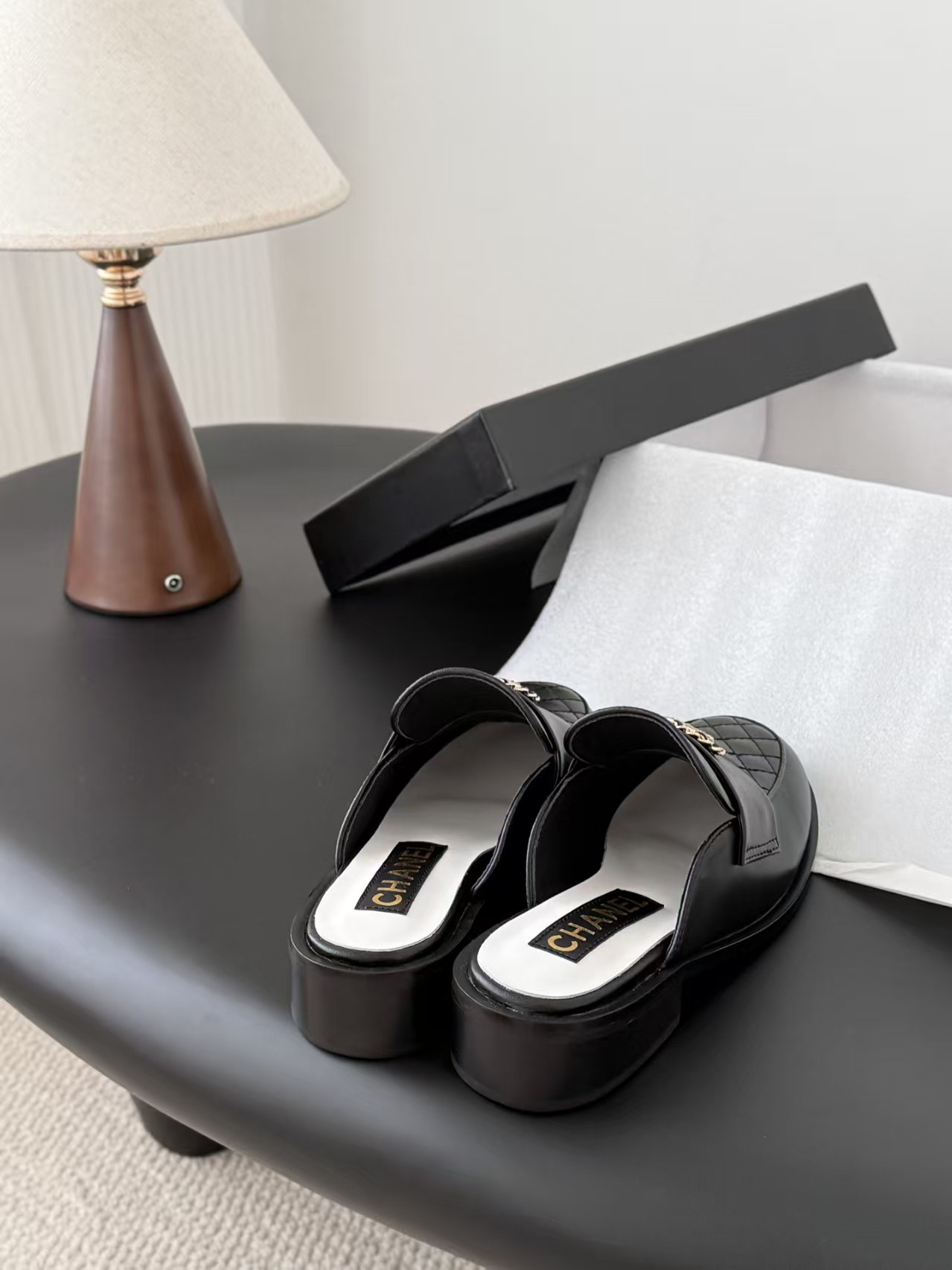 UA Chanel Mules
