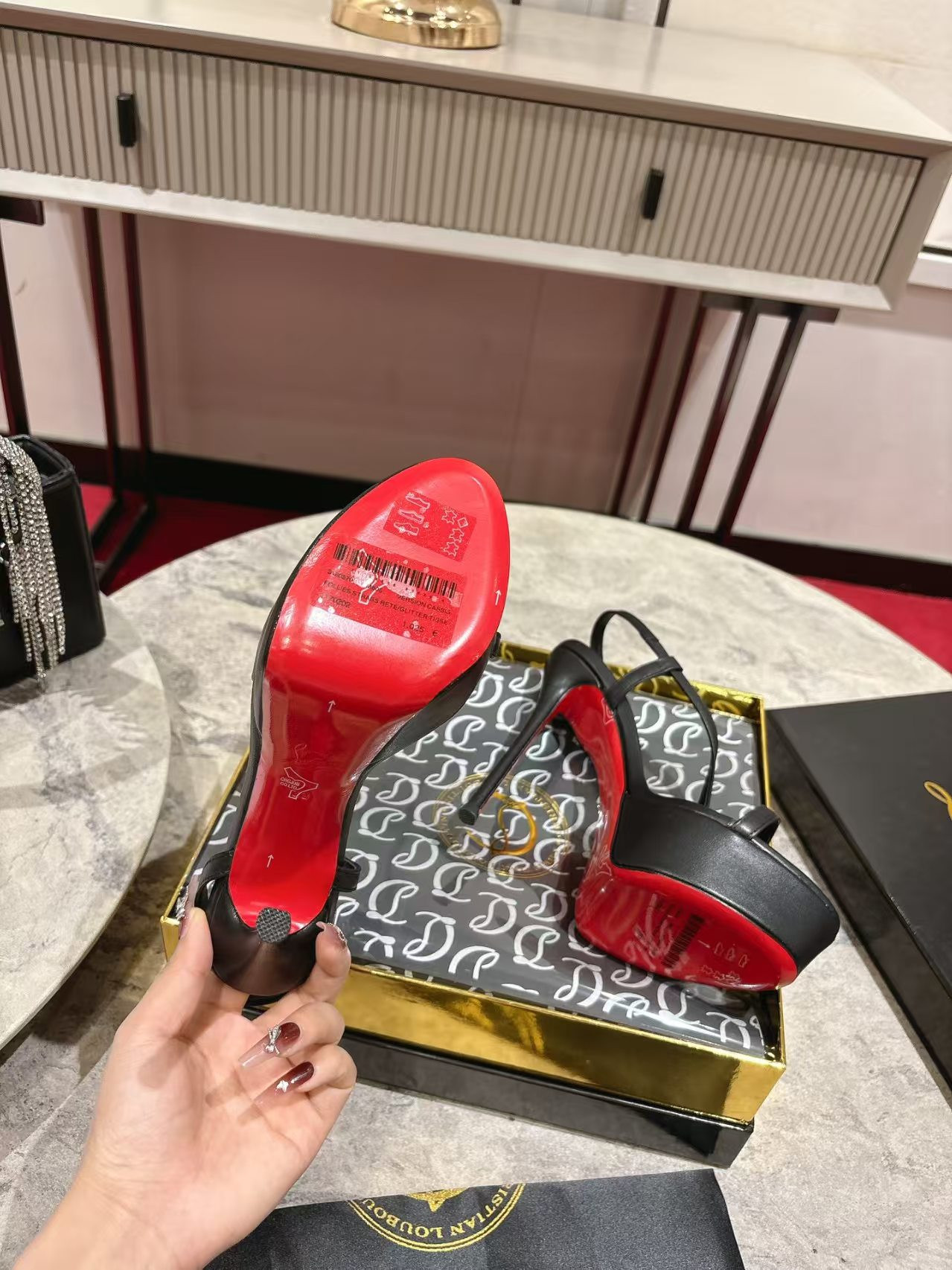 ua Chr1st1an louboutin rosalie alta rosalie alta sandals 15cm heel