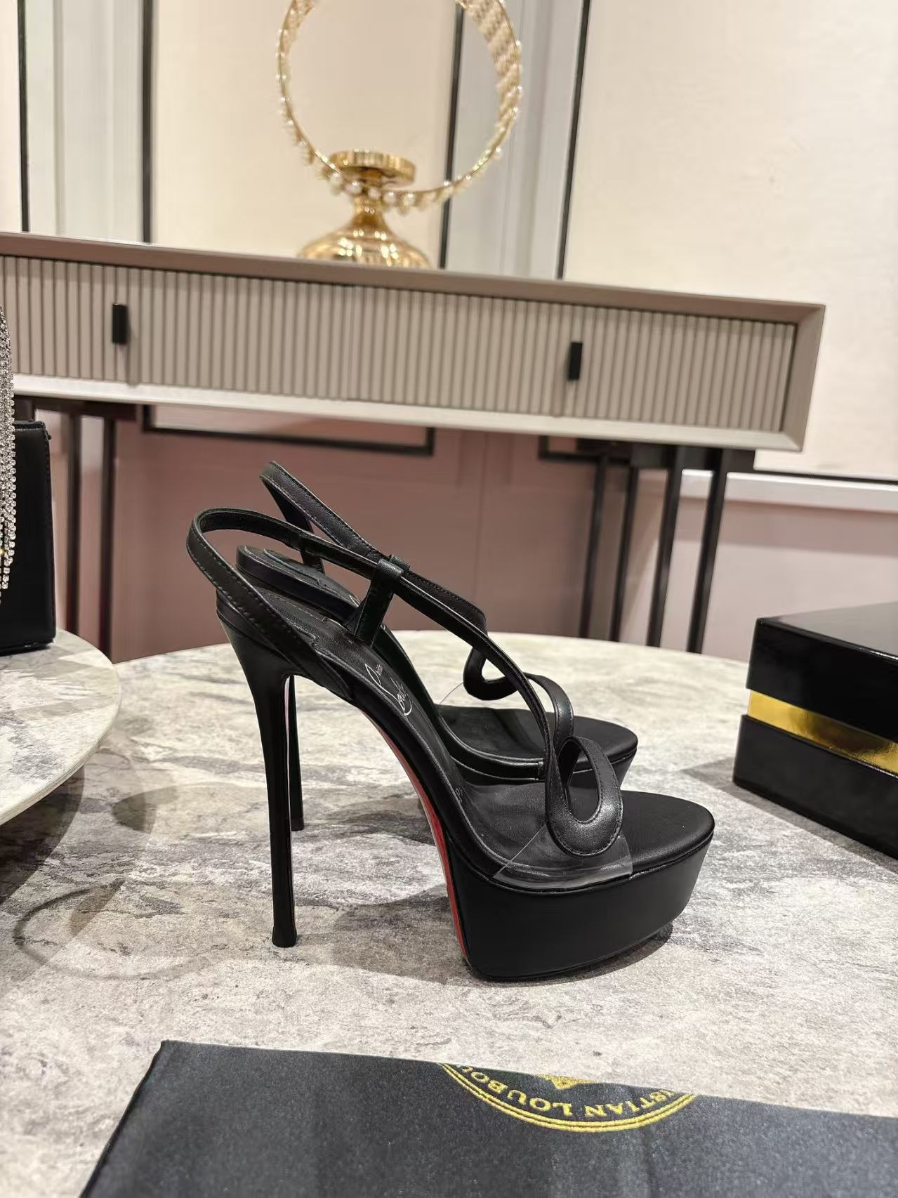 ua Chr1st1an louboutin rosalie alta rosalie alta sandals 15cm heel