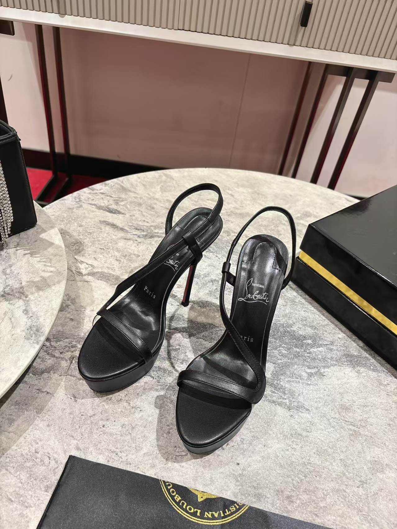 ua Chr1st1an louboutin rosalie alta rosalie alta sandals 15cm heel