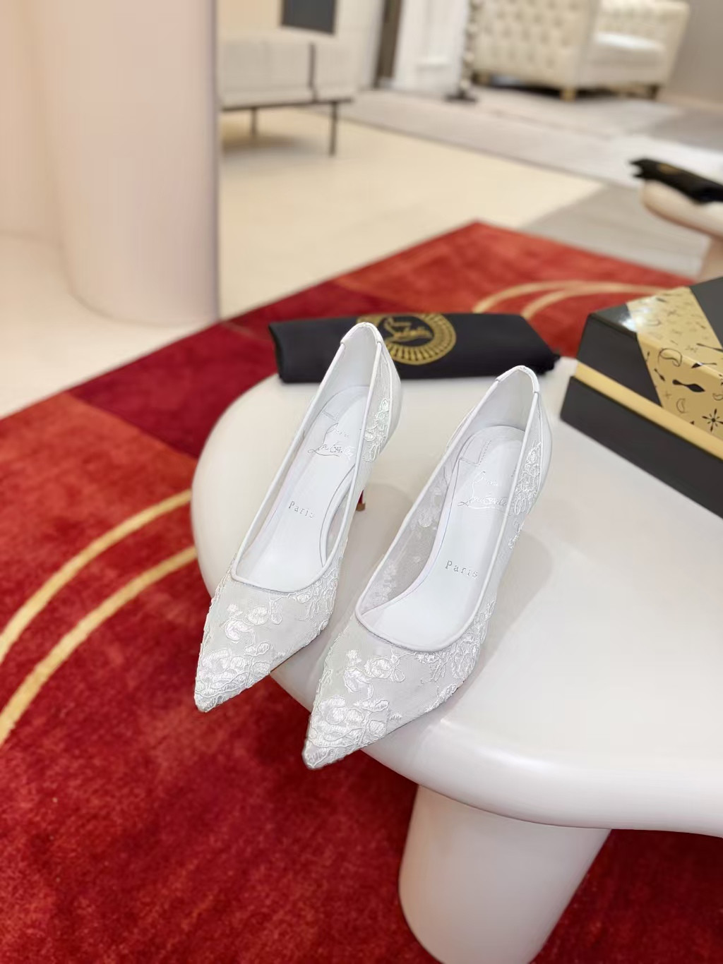 ua Chr1st1an louboutin miss z mesh pumps