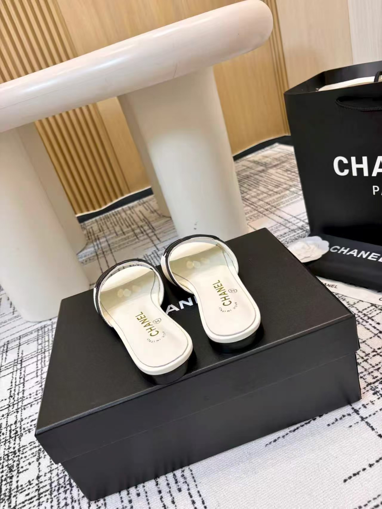 UA Chanel Sandals