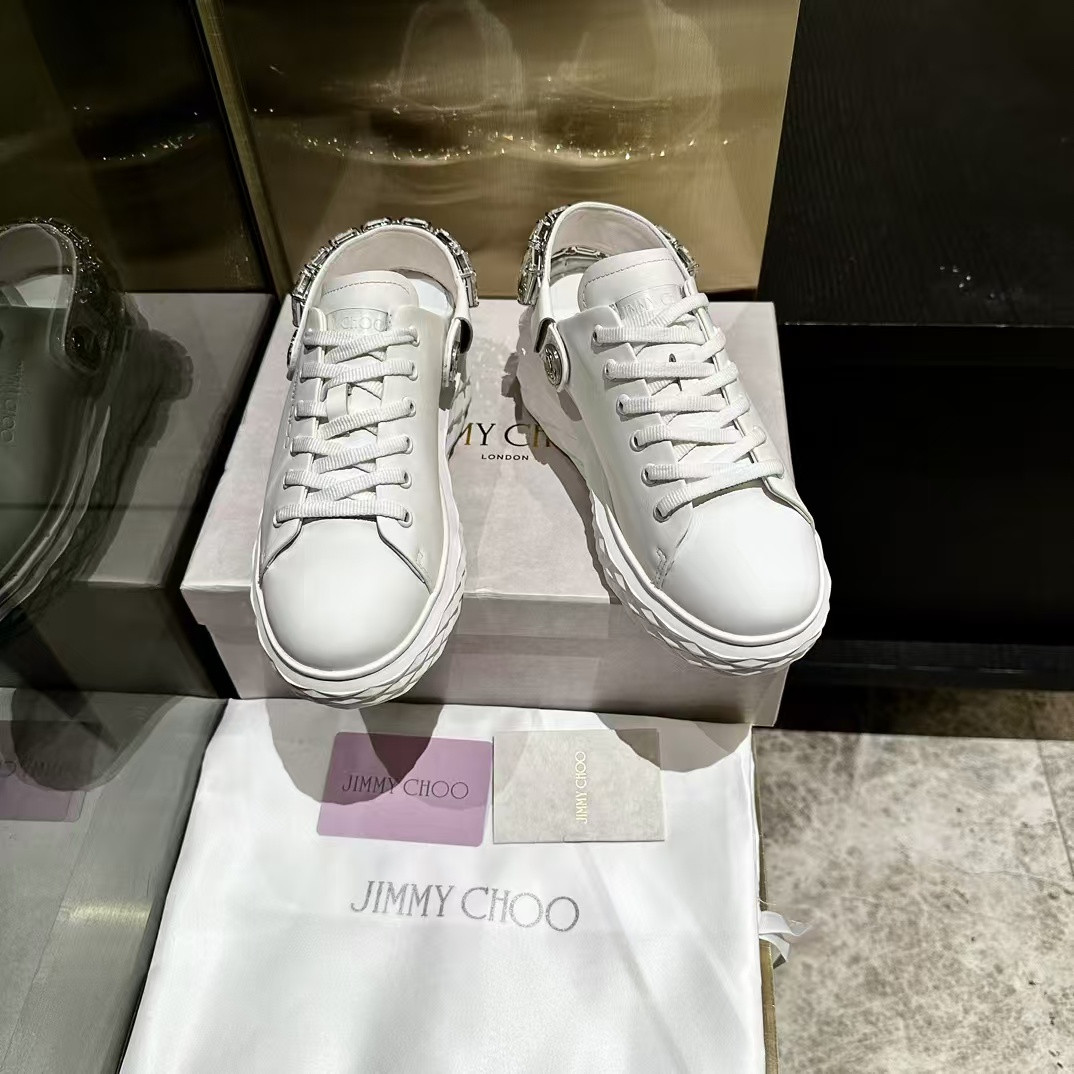ua j1m*y ch00 D1am0nd sling sneakers