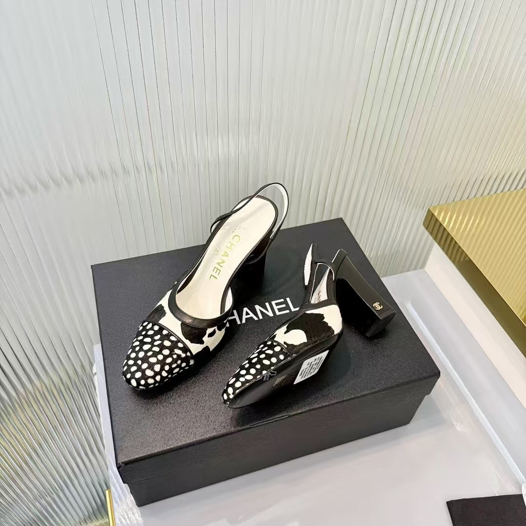 ua Ch**el slingback 9cm heel