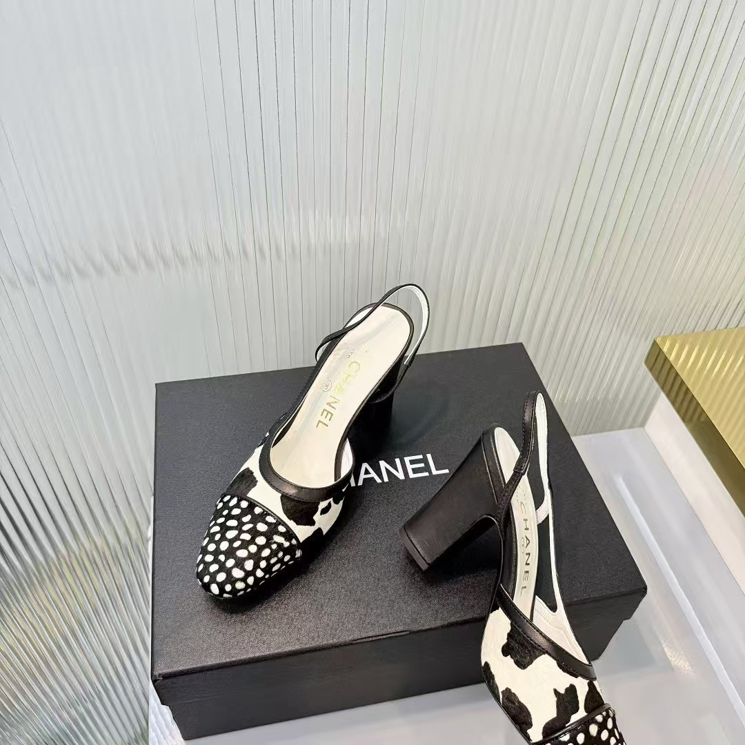 ua Ch**el slingback 9cm heel
