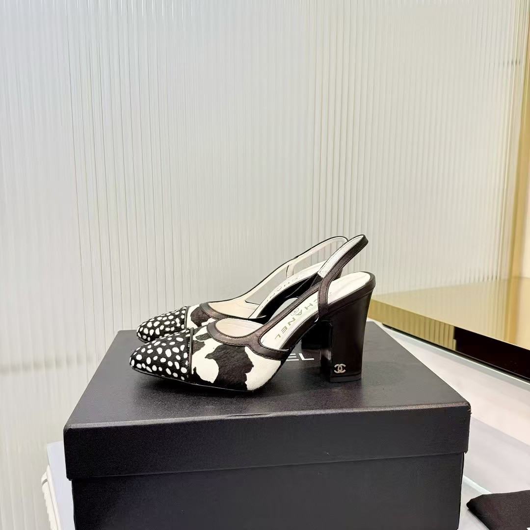 ua Ch**el slingback 9cm heel