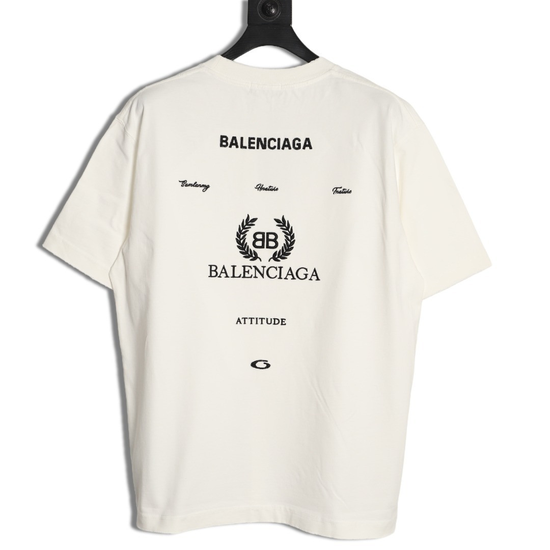 Ba1en*iaga 26ss short-sleeved t-shirt