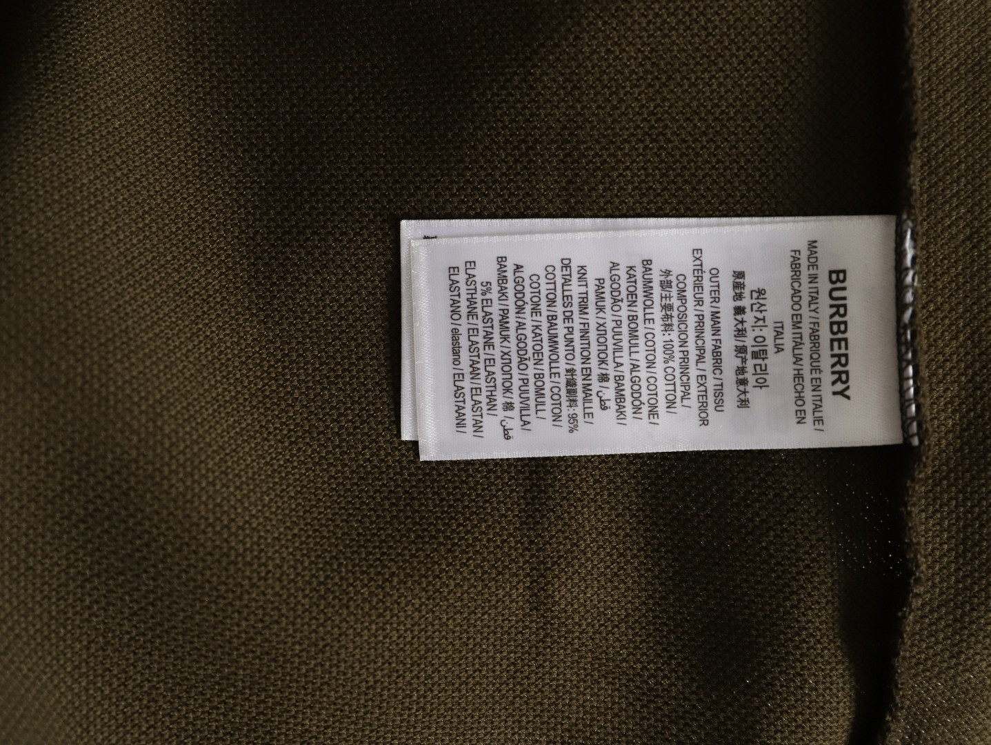 Bv*b*rry 26ss short-sleeved polo shirt