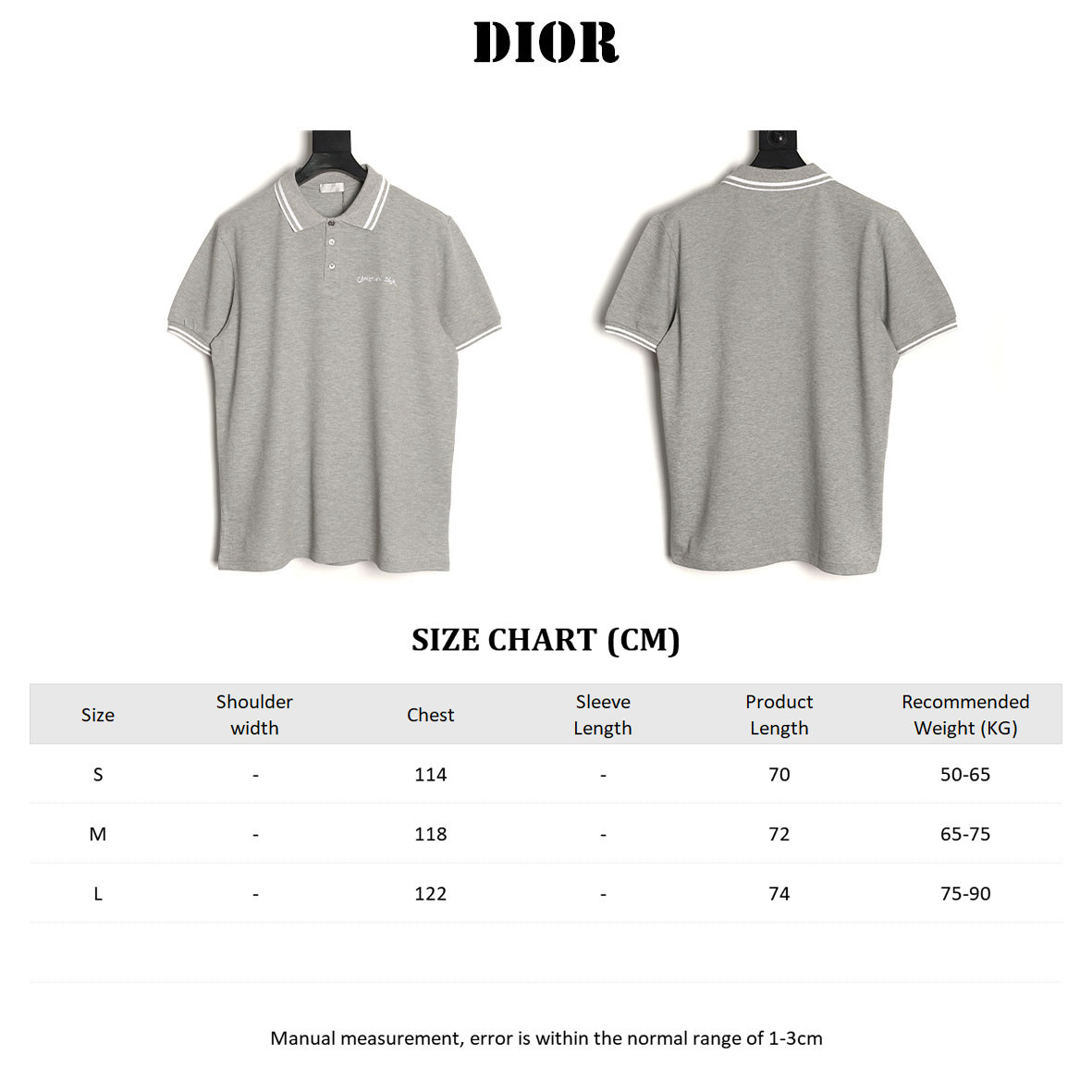D10r short-sleeved polo shirt
