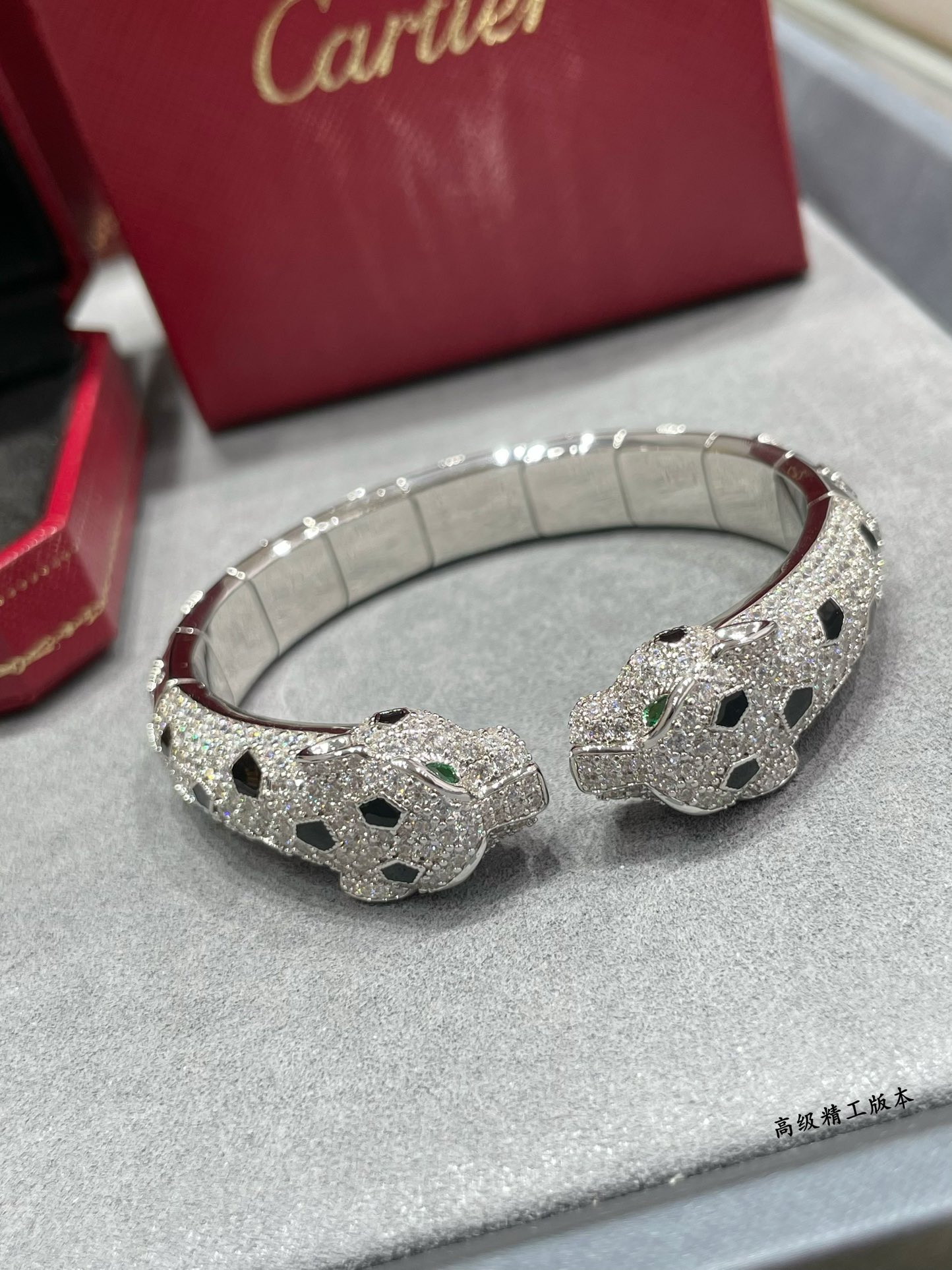 Ca*t1er Double-headed spotted leopard Bracelet