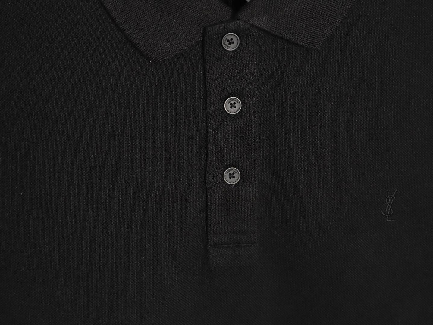 Sa1nt Lau*nt y51 short-sleeved polo shirt
