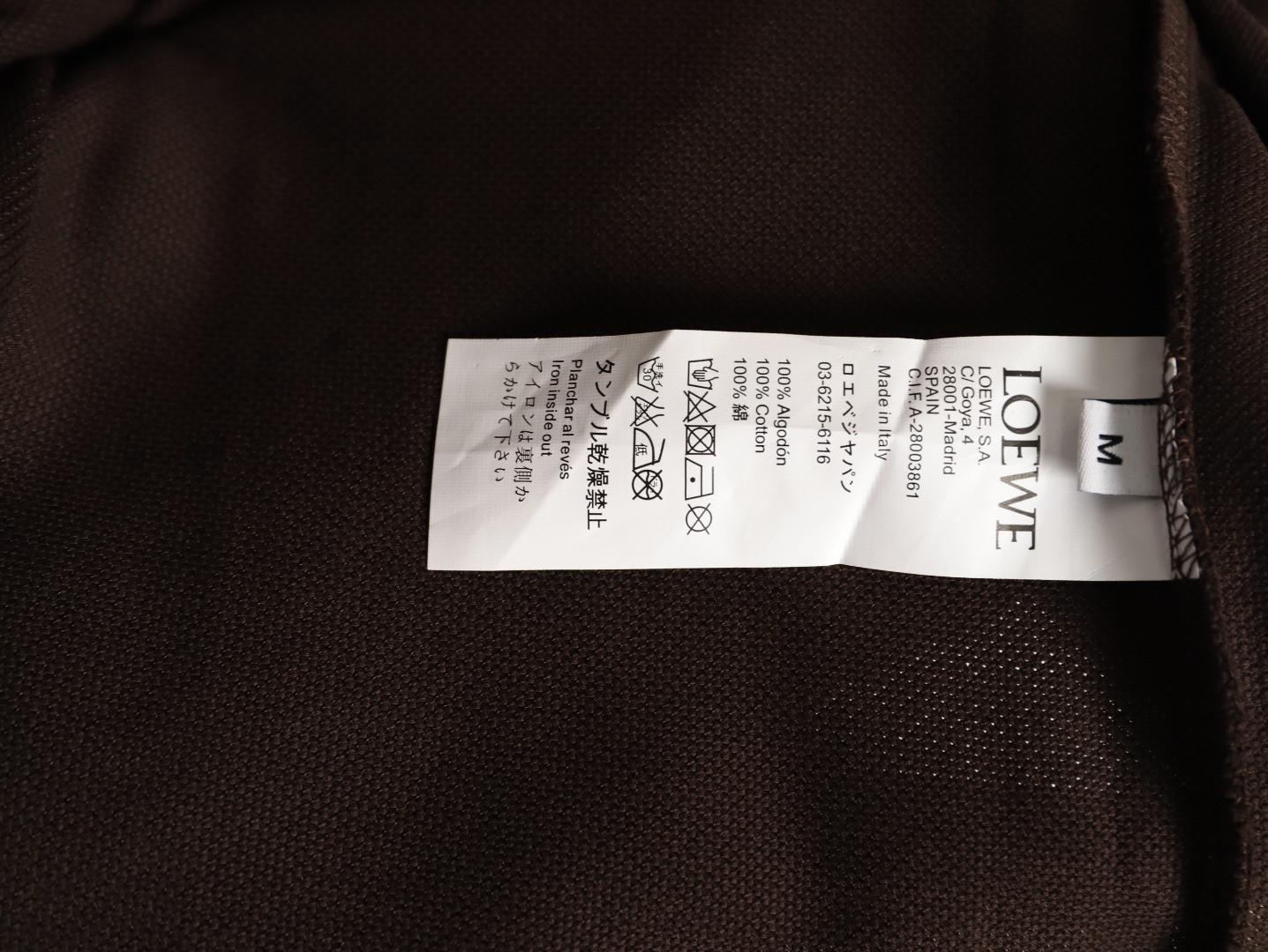 L0ew* short-sleeved polo shirt