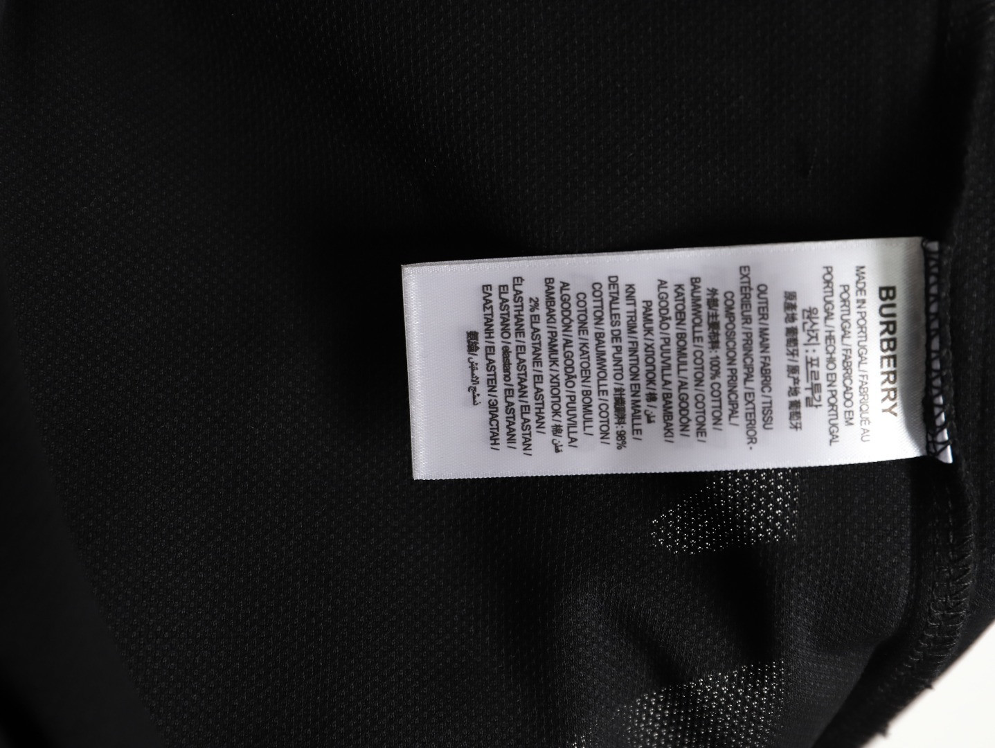 Bv*b*rry short-sleeved polo shirt