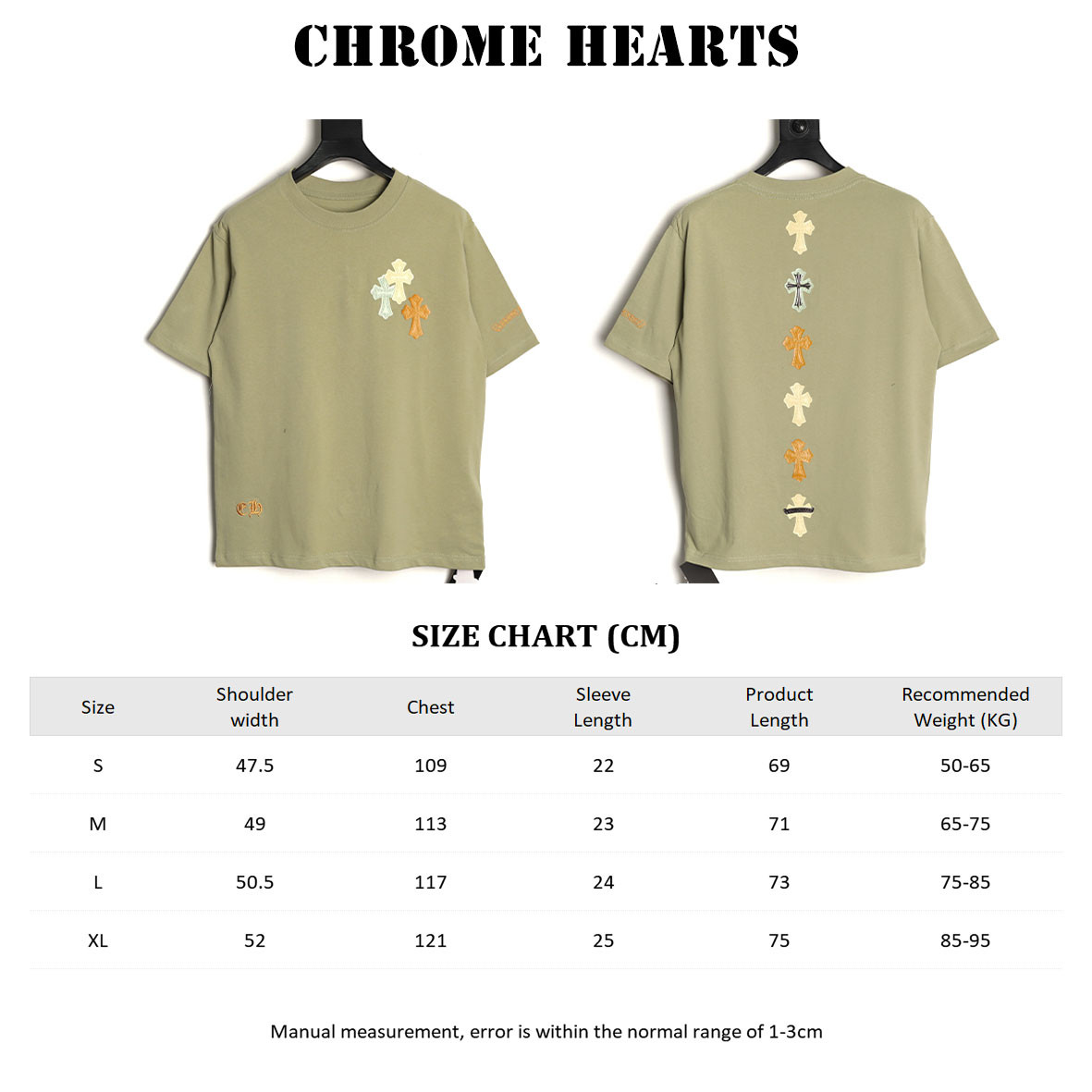 Ch*0me He**ts short-sleeved t-shirt