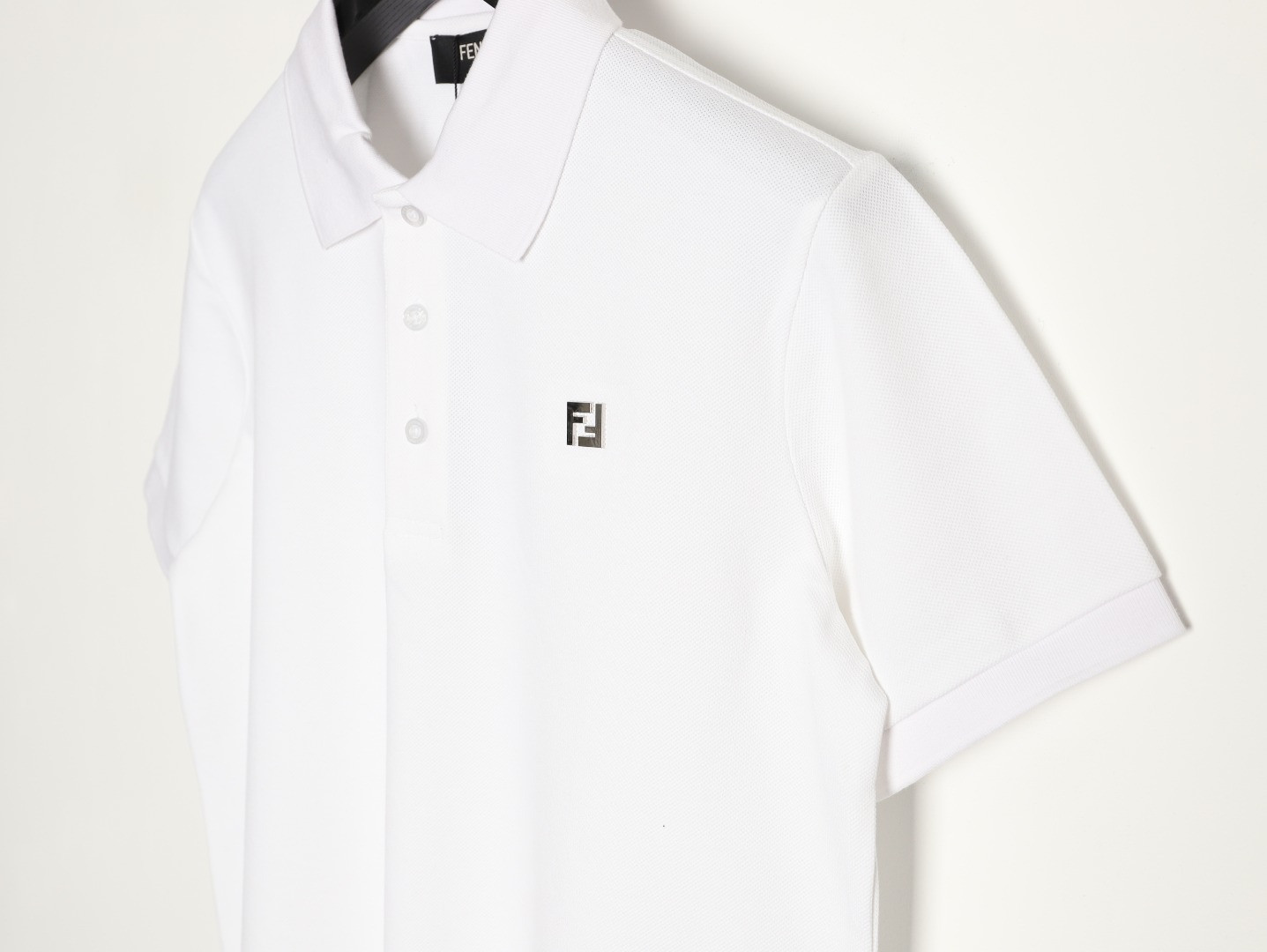 F**di 26ss short-sleeved polo shirt
