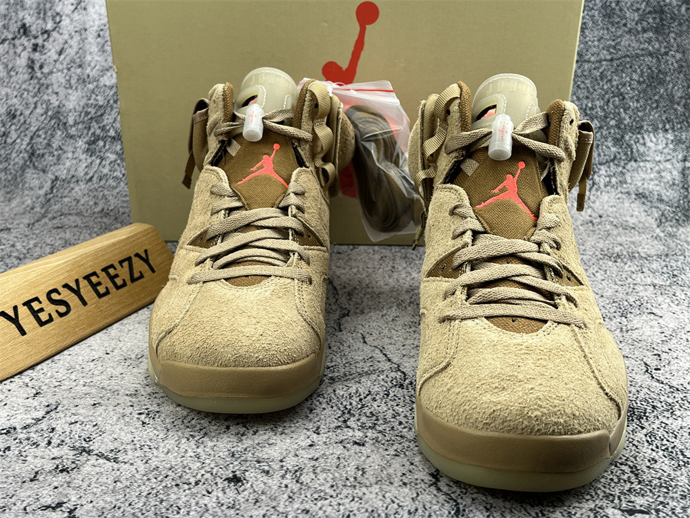 UA AIR TRAVIS SCOTT X AIR JORDAN 6 RETRO