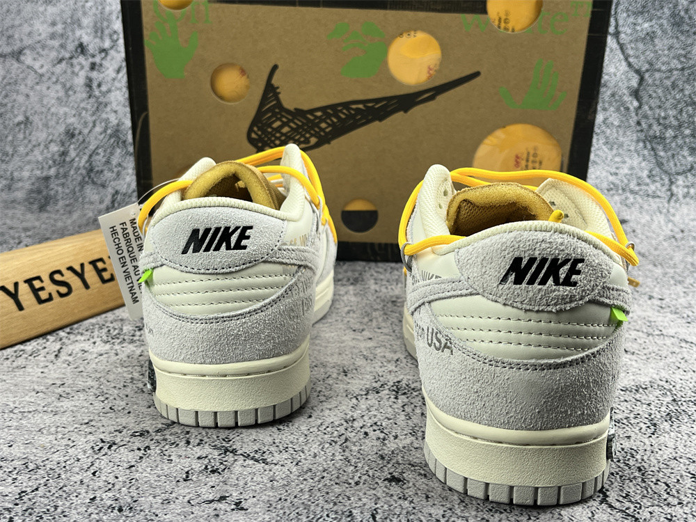 UA NIKE OFF-WHITE X DUNK LOW