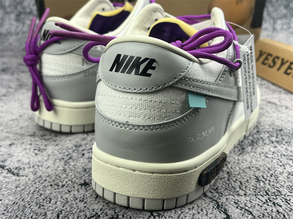 UA NIKE OFF-WHITE X DUNK LOW
