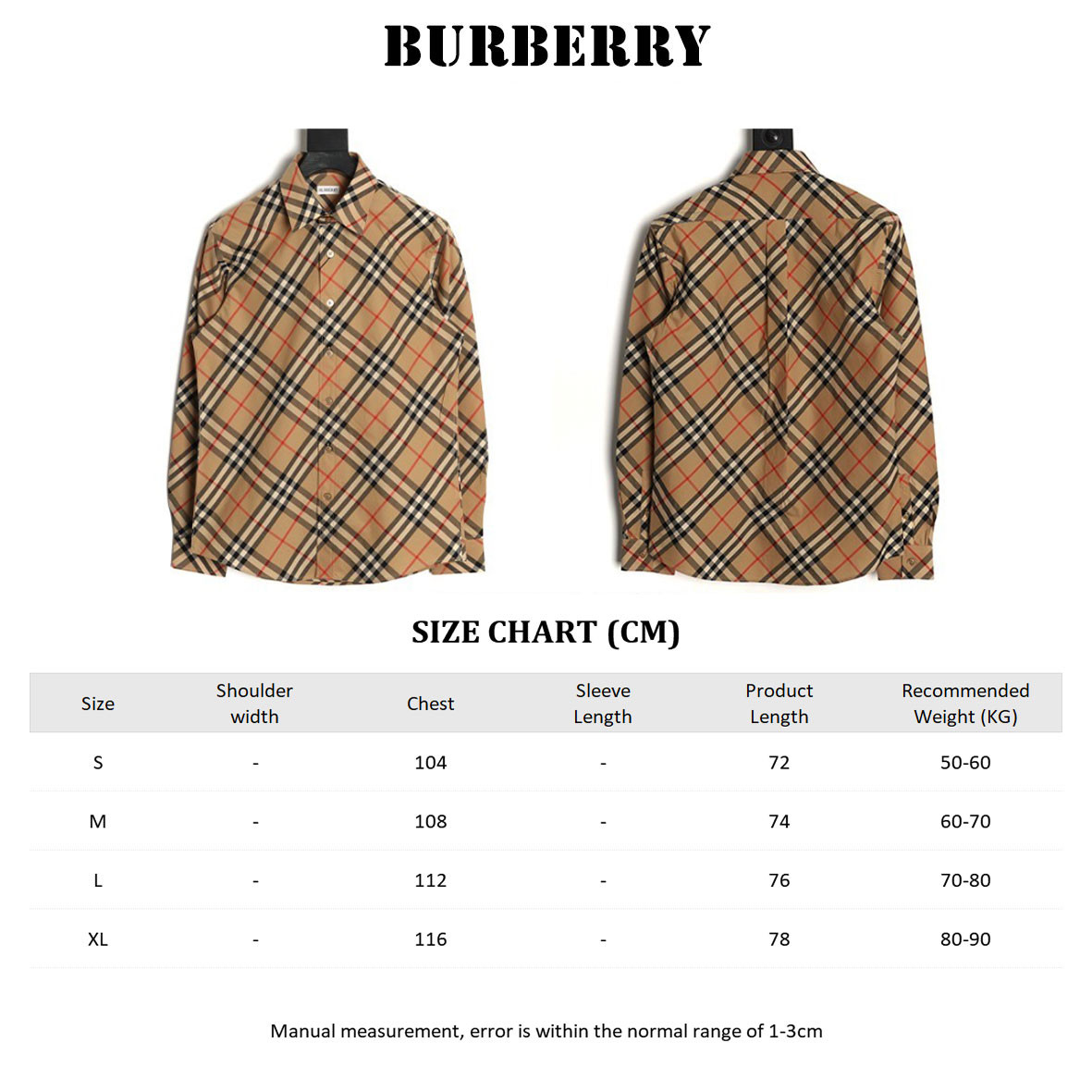 Burberry Long-sleeved Shirts
