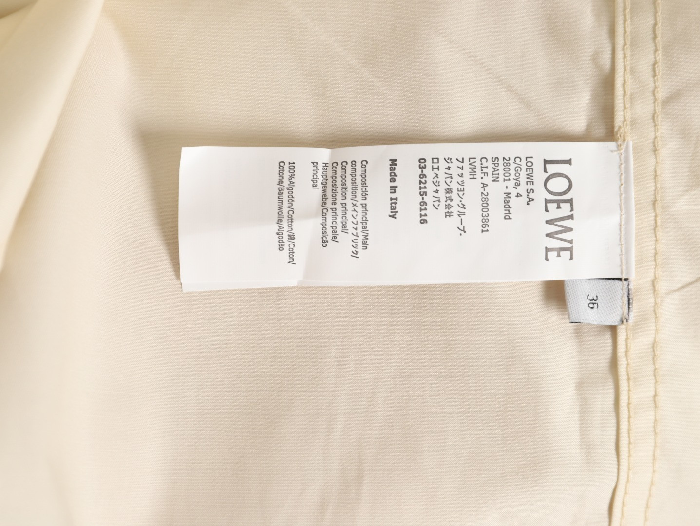 LOEWE Anagram Long-sleeved Shirts