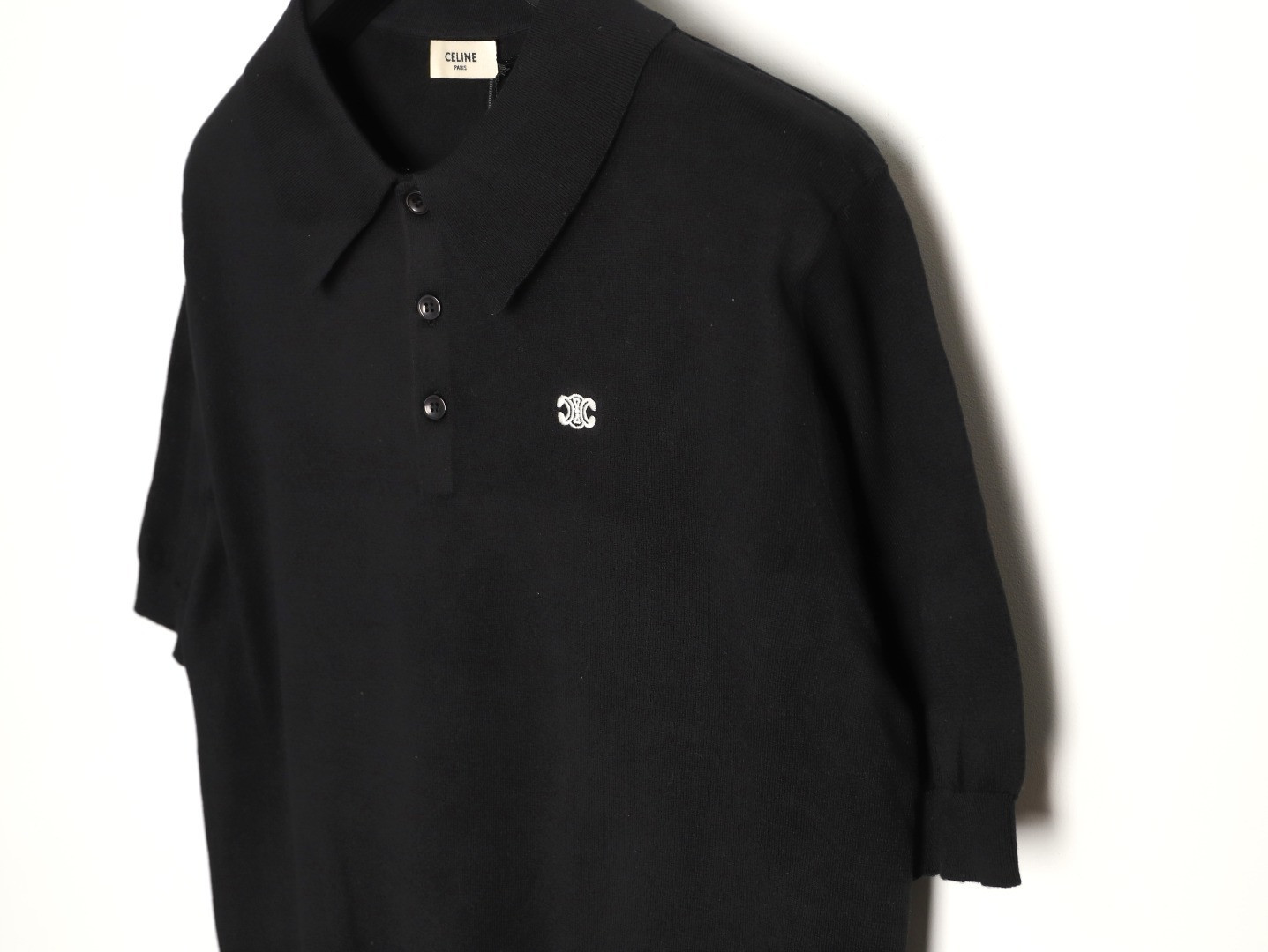 Ce1i*e short-sleeved polo shirt