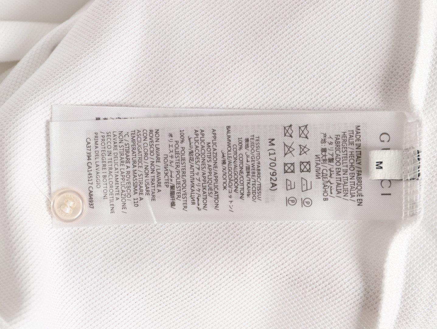 Gvc*1 short-sleeved polo shirt
