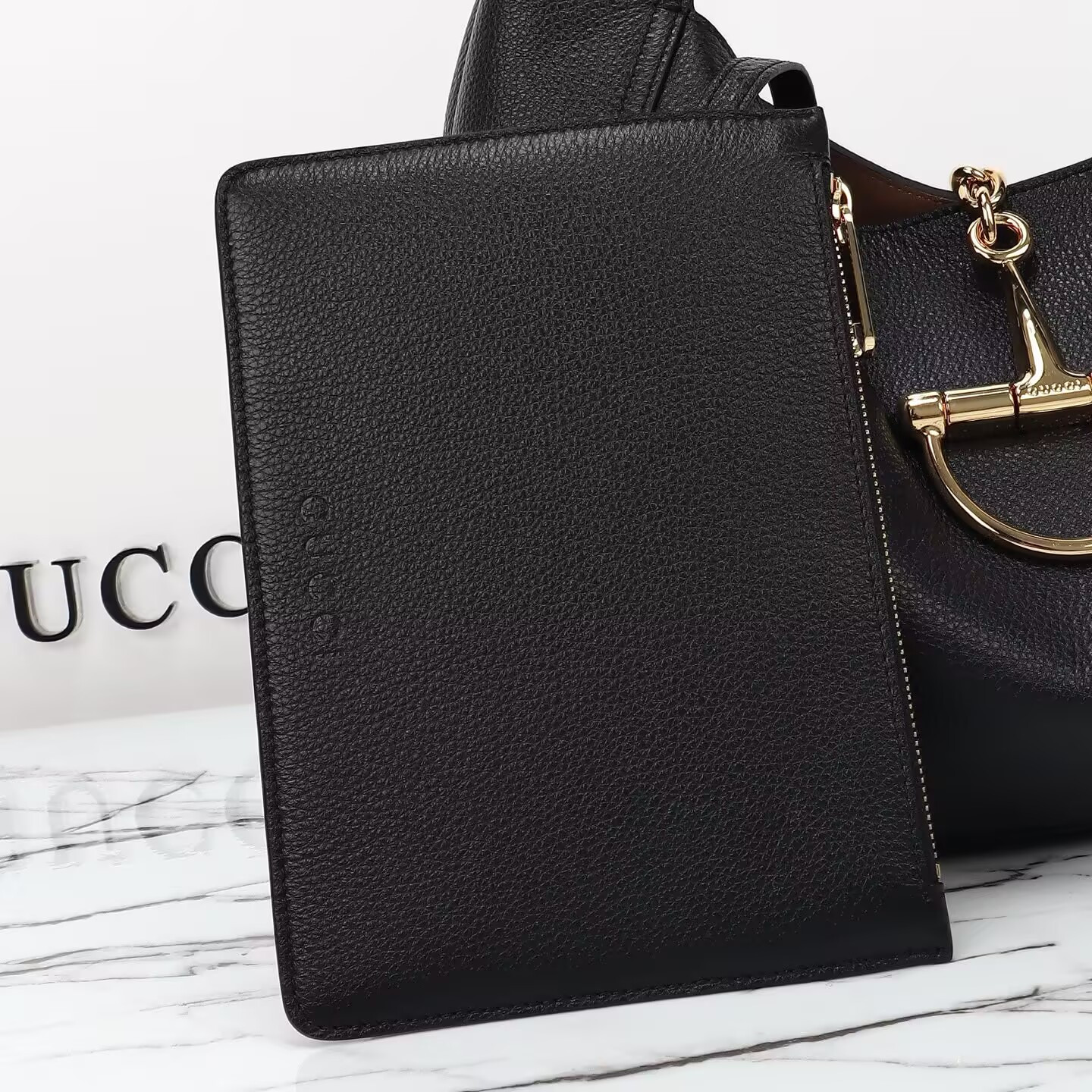 Gvc*1 softbit maxi shoulder bag black 46x26x16cm