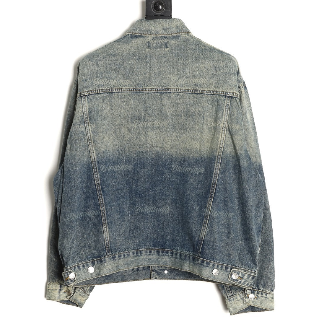 Balenciaga Denim Coats