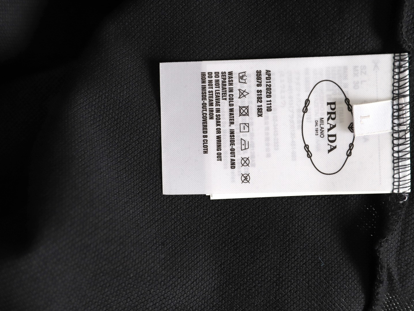 Pra*a 26ss short-sleeved polo shirt