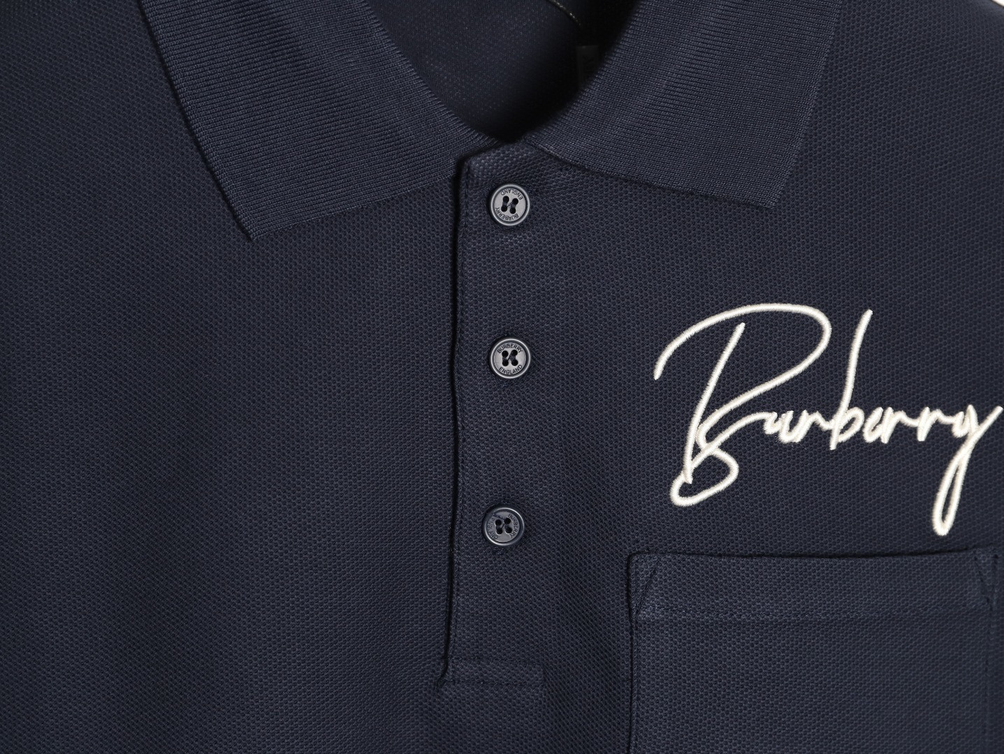 Bv*b*rry short-sleeved polo shirt
