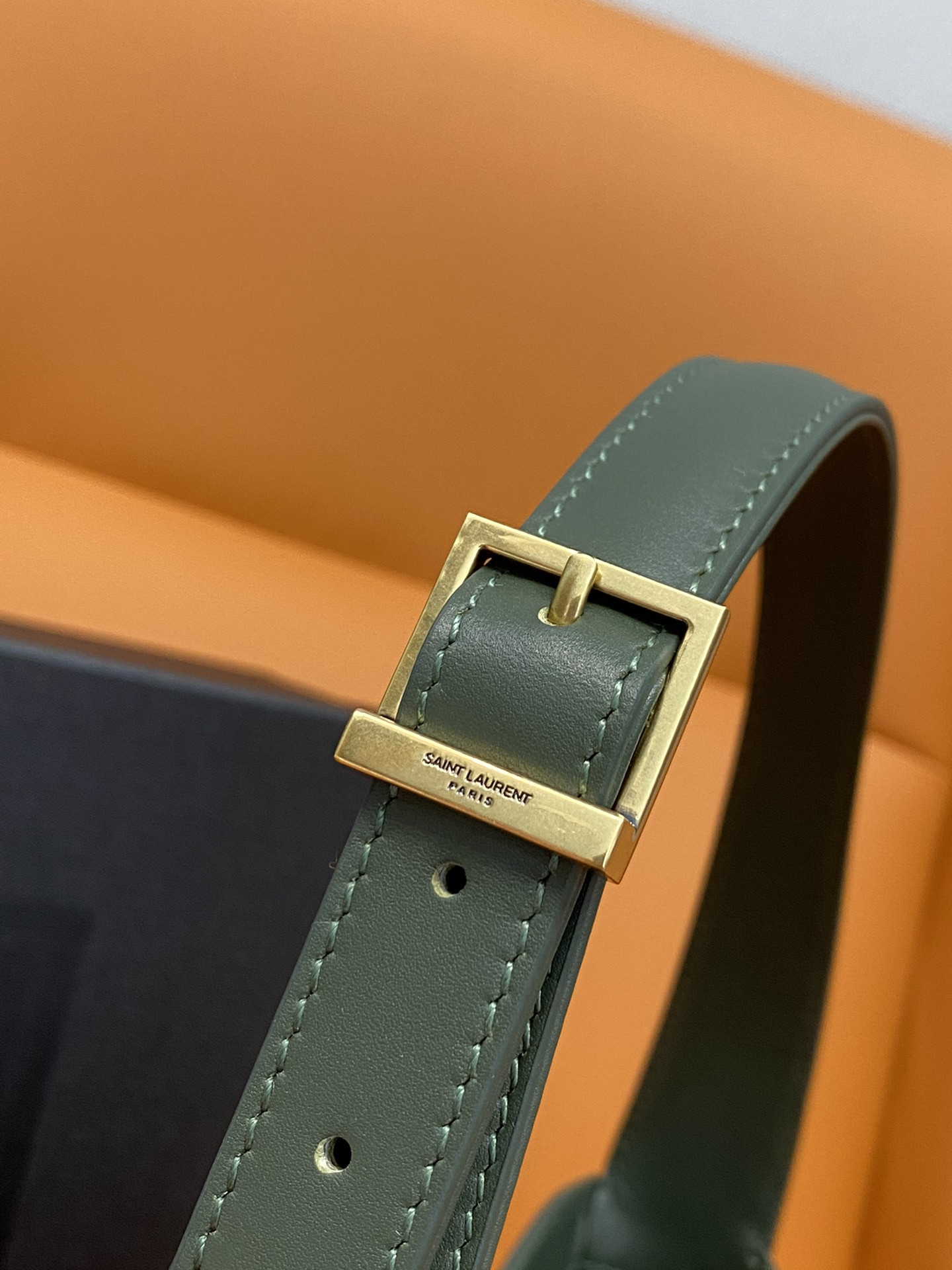 Y51 LE 5 À 7 IN SMOOTH LEATHER VERT FONCE 23 X 16 X 6.5 CM