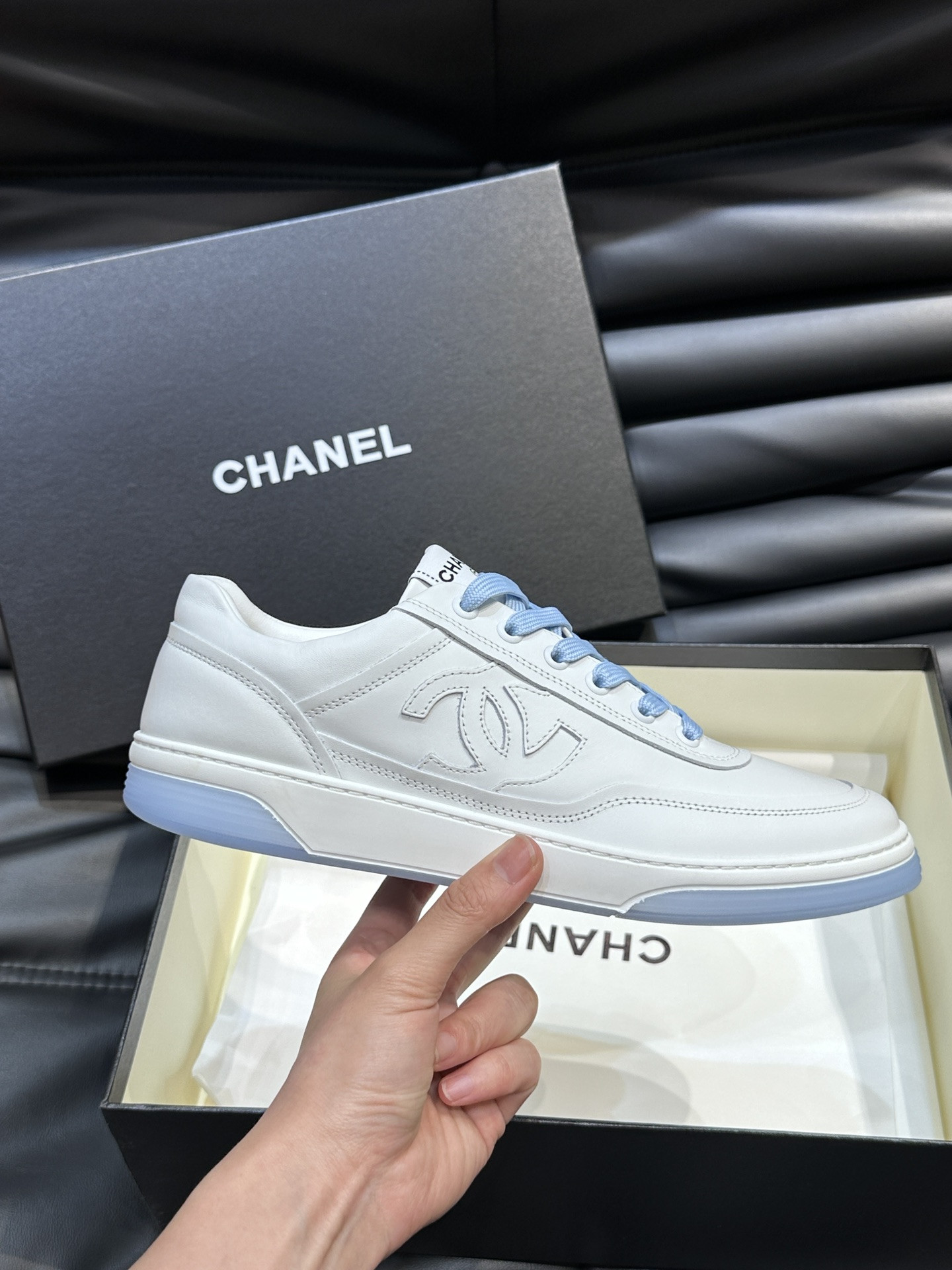 UA Ch**el SNEAKER Calfskin