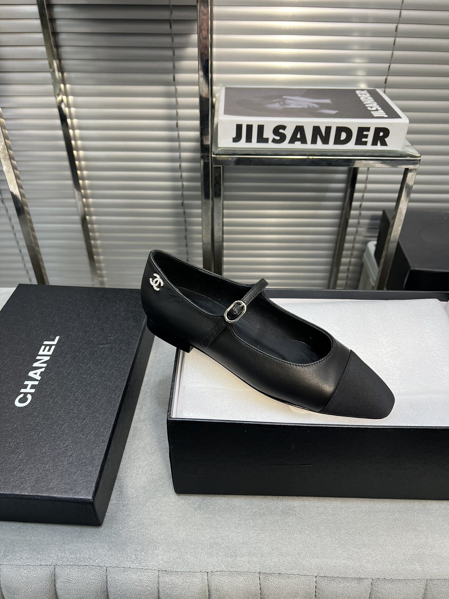 UA Ch**el MARY JANES Lambskin