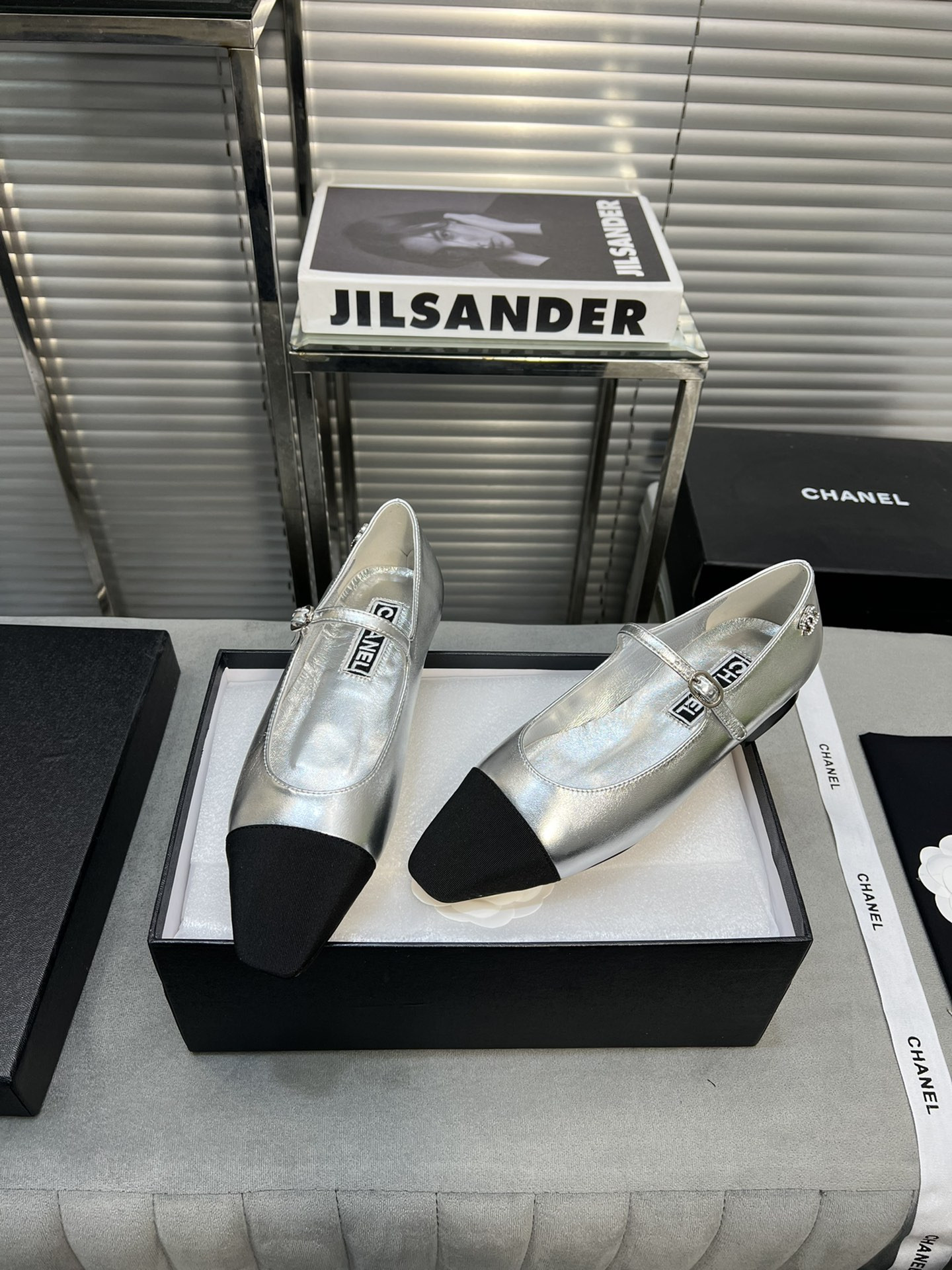 UA Ch**el MARY JANES Lambskin