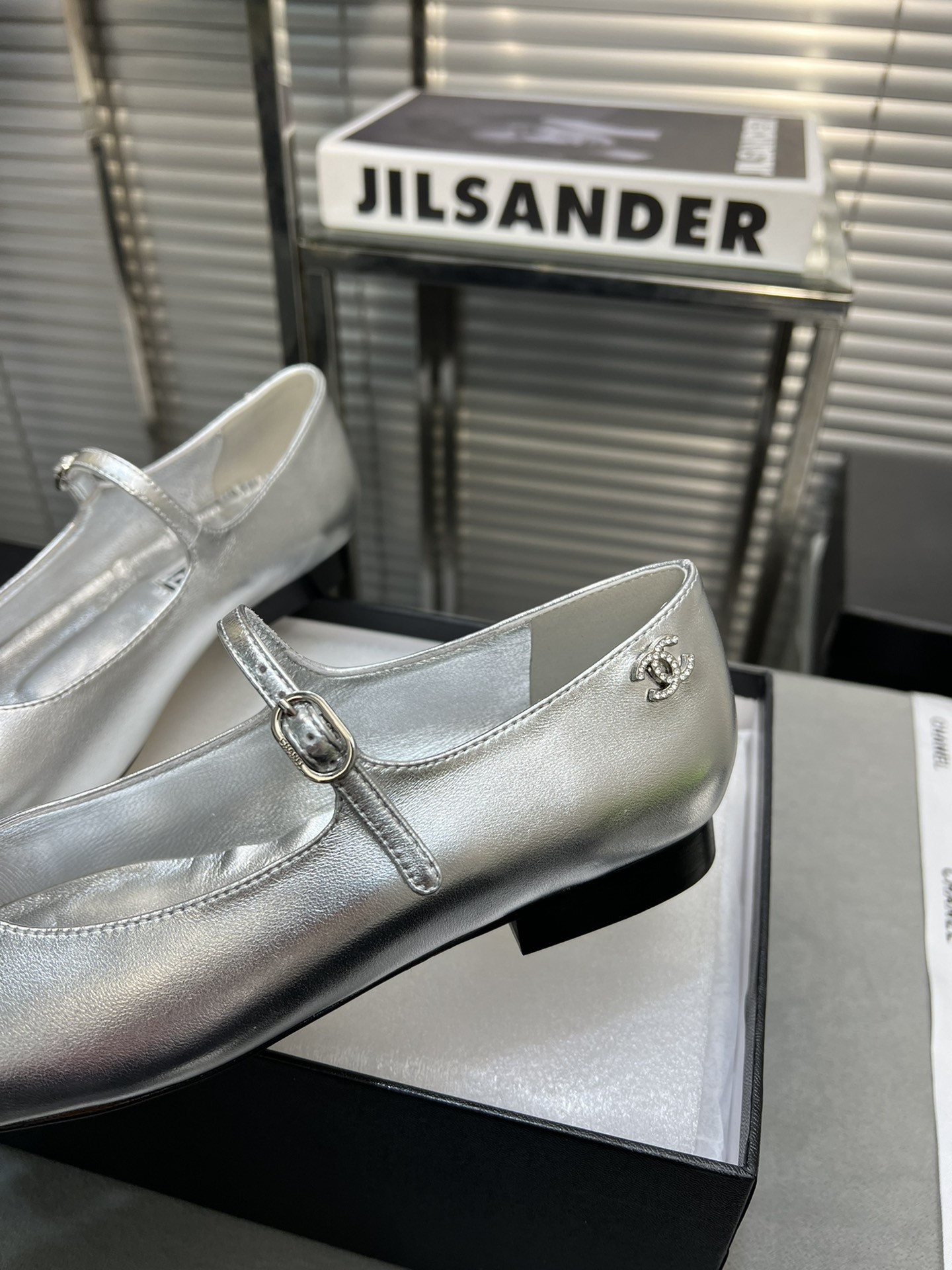 UA Ch**el MARY JANES Lambskin