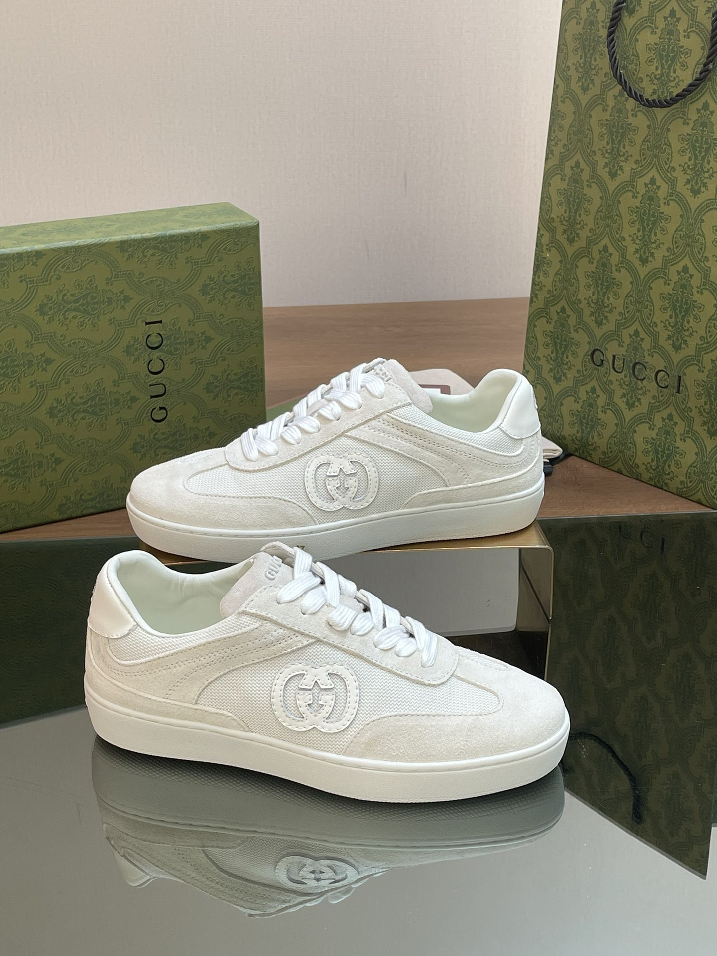 UA Gvc*1 INTERLOCKING G SNEAKER White