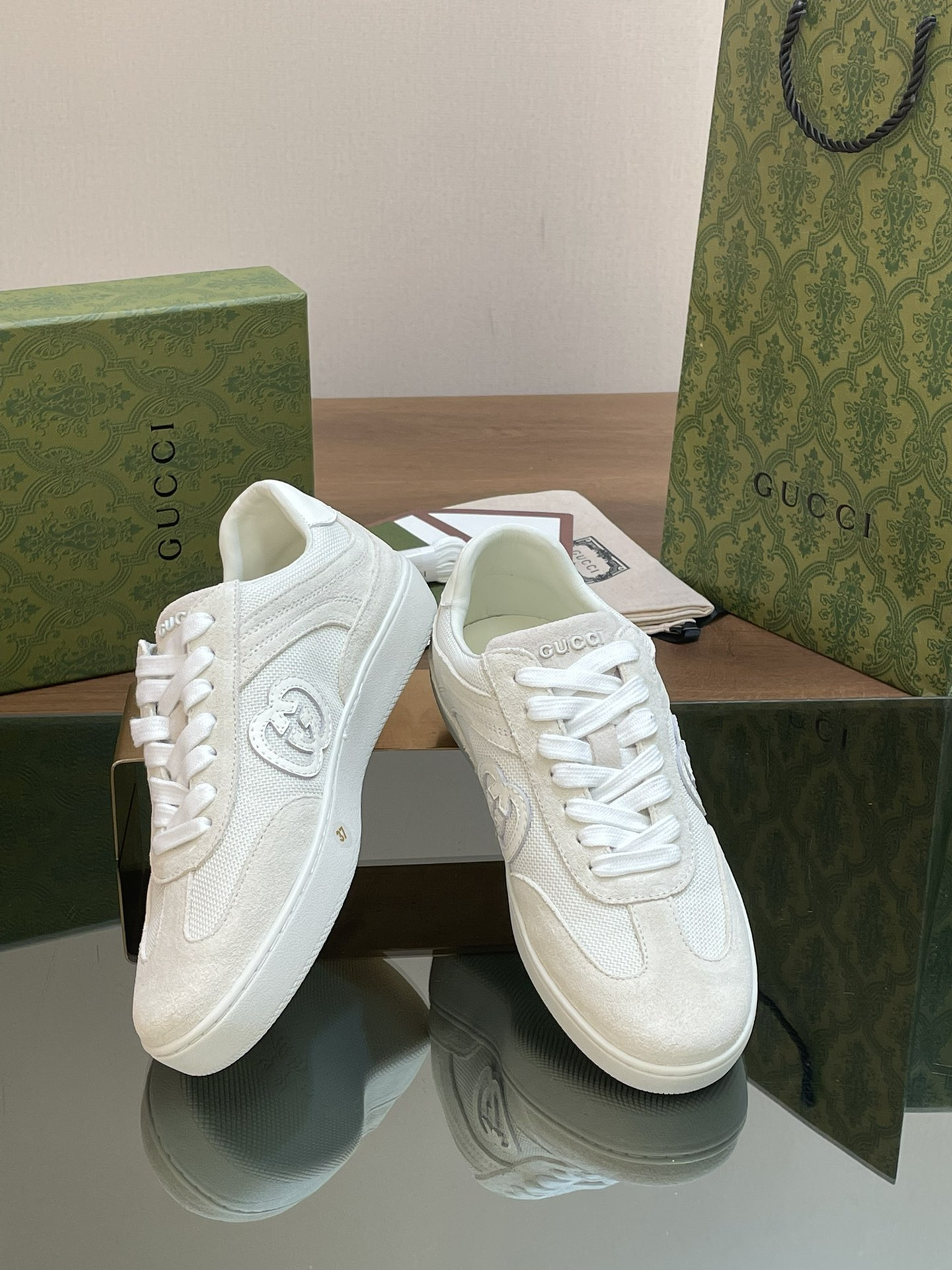 UA Gvc*1 INTERLOCKING G SNEAKER White