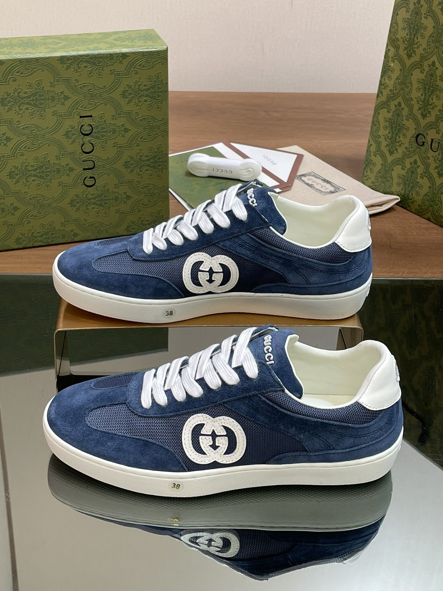 UA Gvc*1 INTERLOCKING G SNEAKER Blue