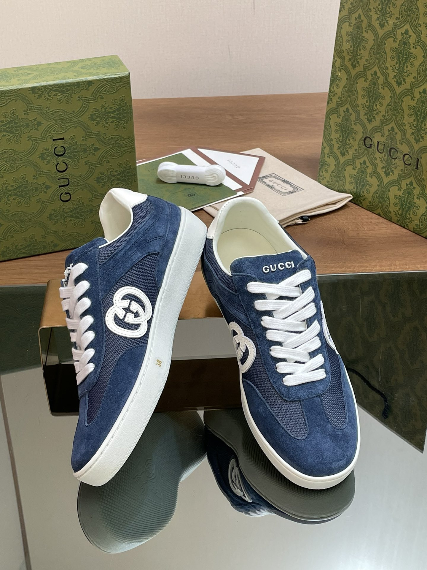 UA Gvc*1 INTERLOCKING G SNEAKER Blue