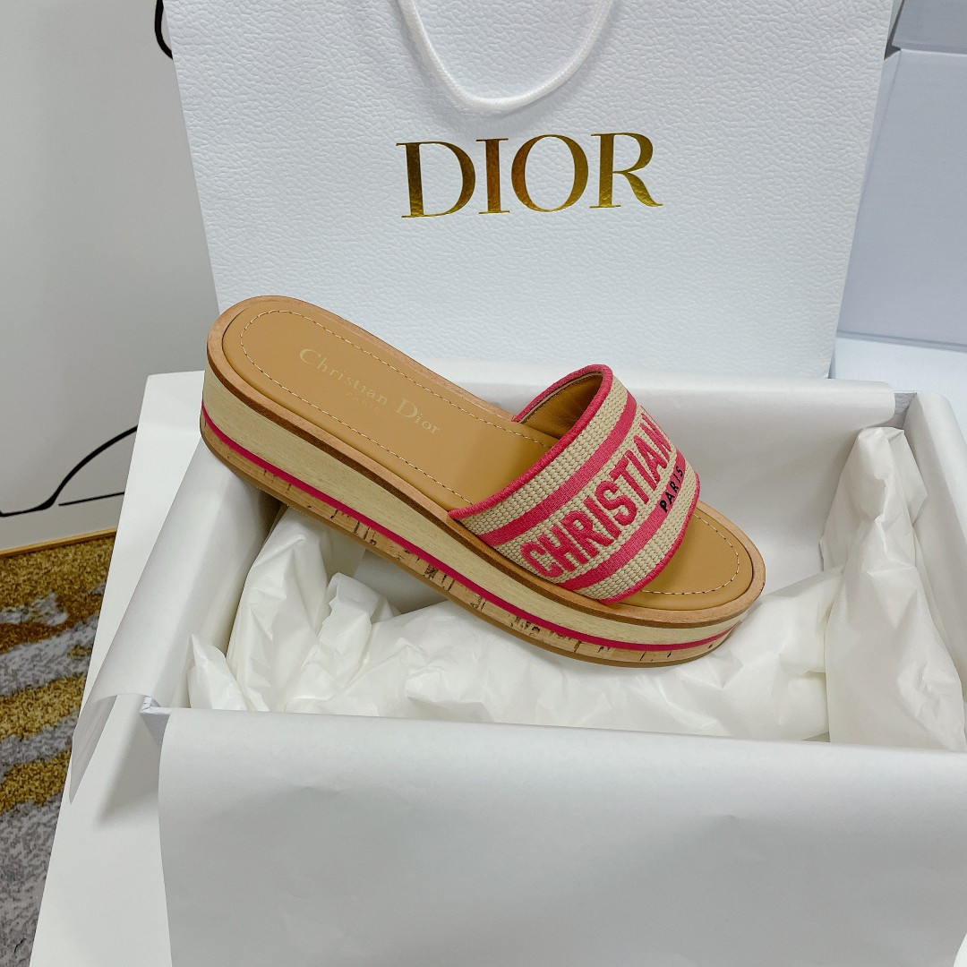 UA D10riviera Dway Platform Slide Candy Pink