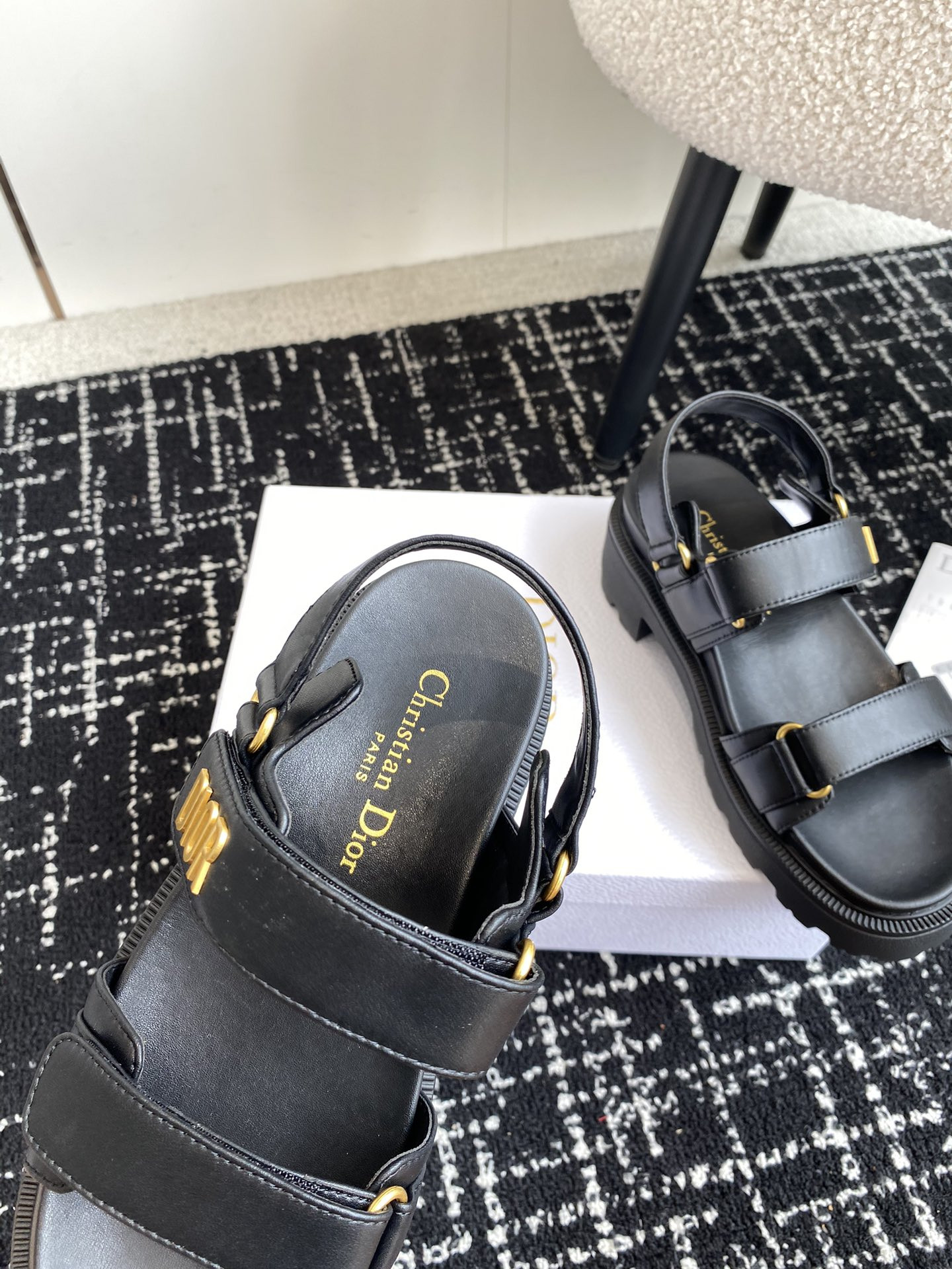 UA D10ract Platform Sandal Black