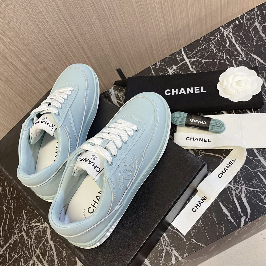 UA Ch**el SNEAKERS calfskin