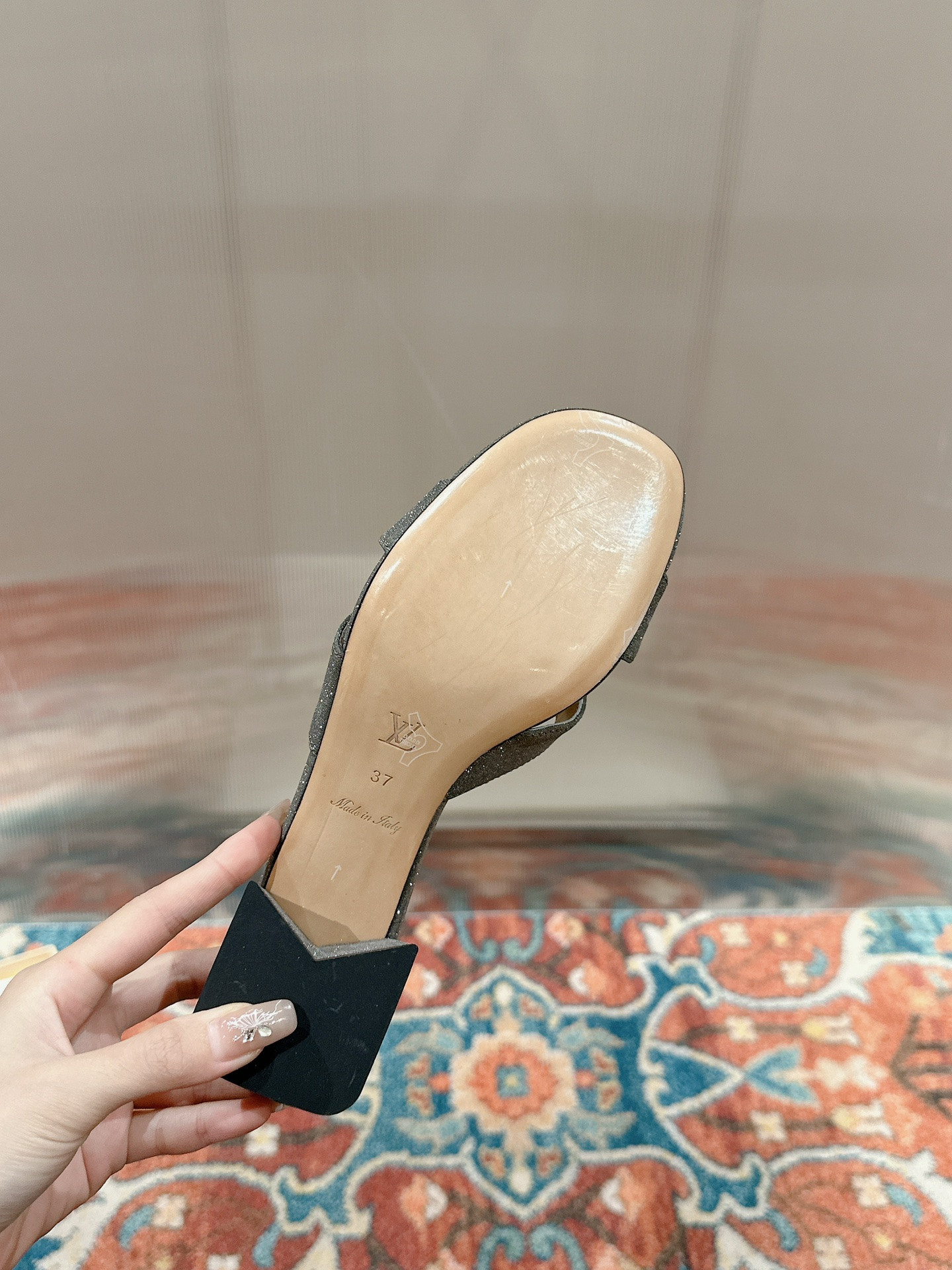 UA LV Heeled Mule
