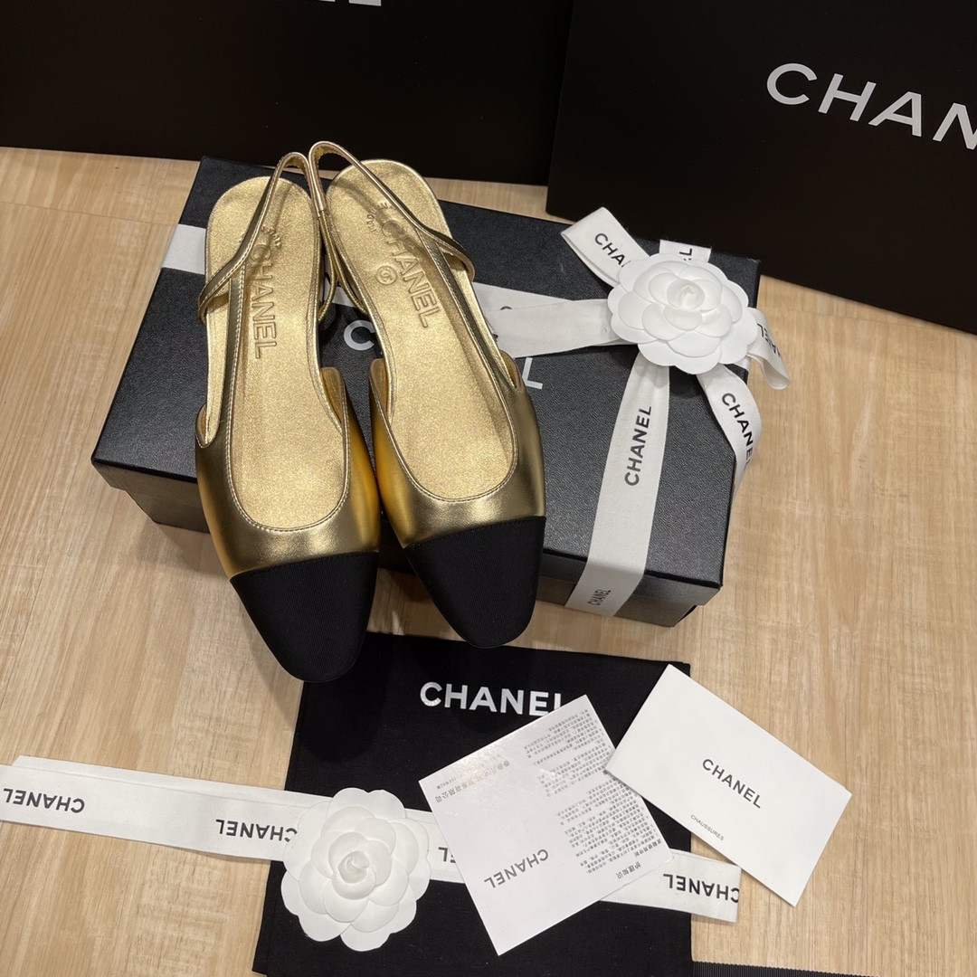 UA Ch**el SLINGBACKS FLAT