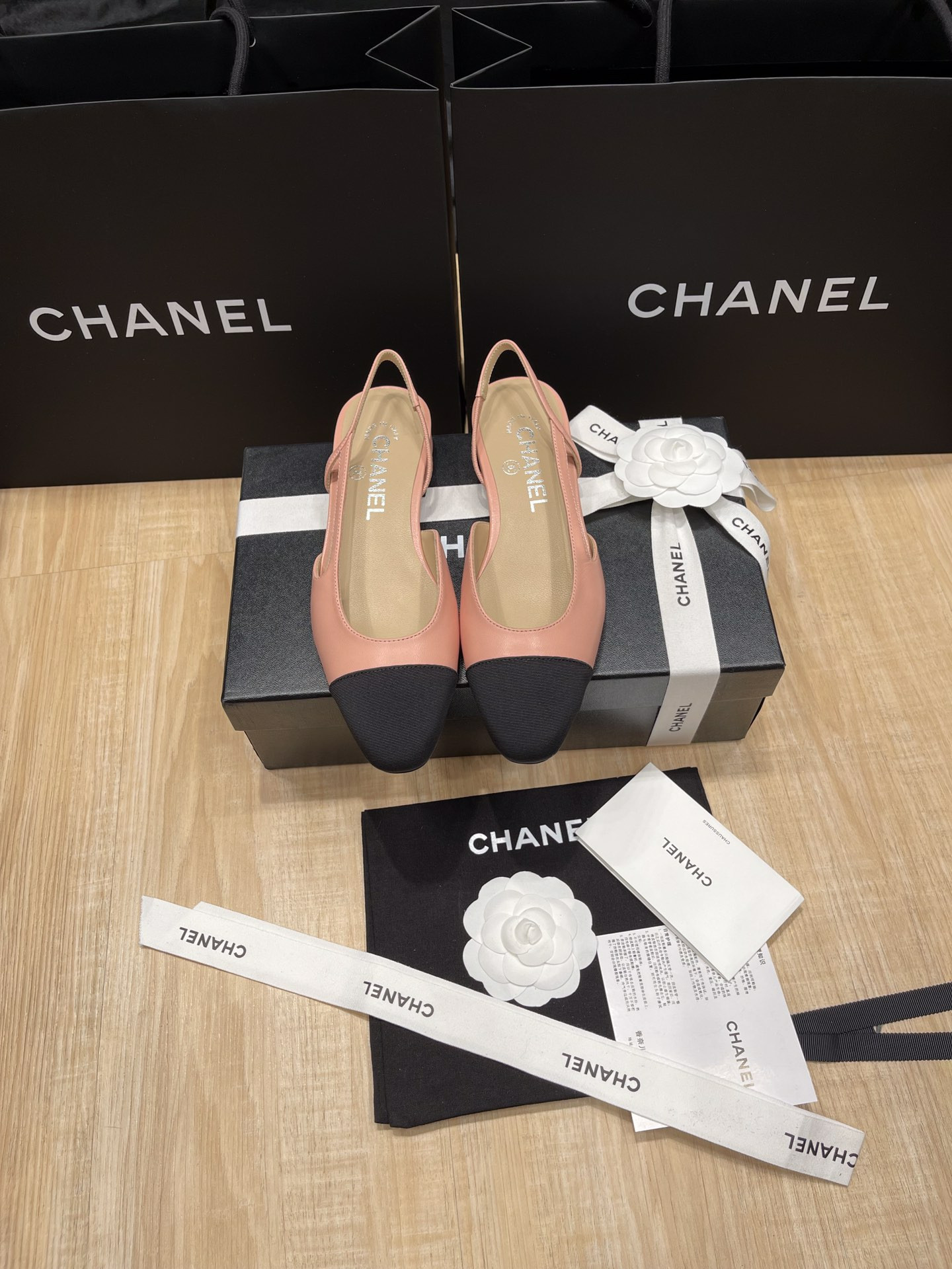 UA Ch**el SLINGBACKS FLAT
