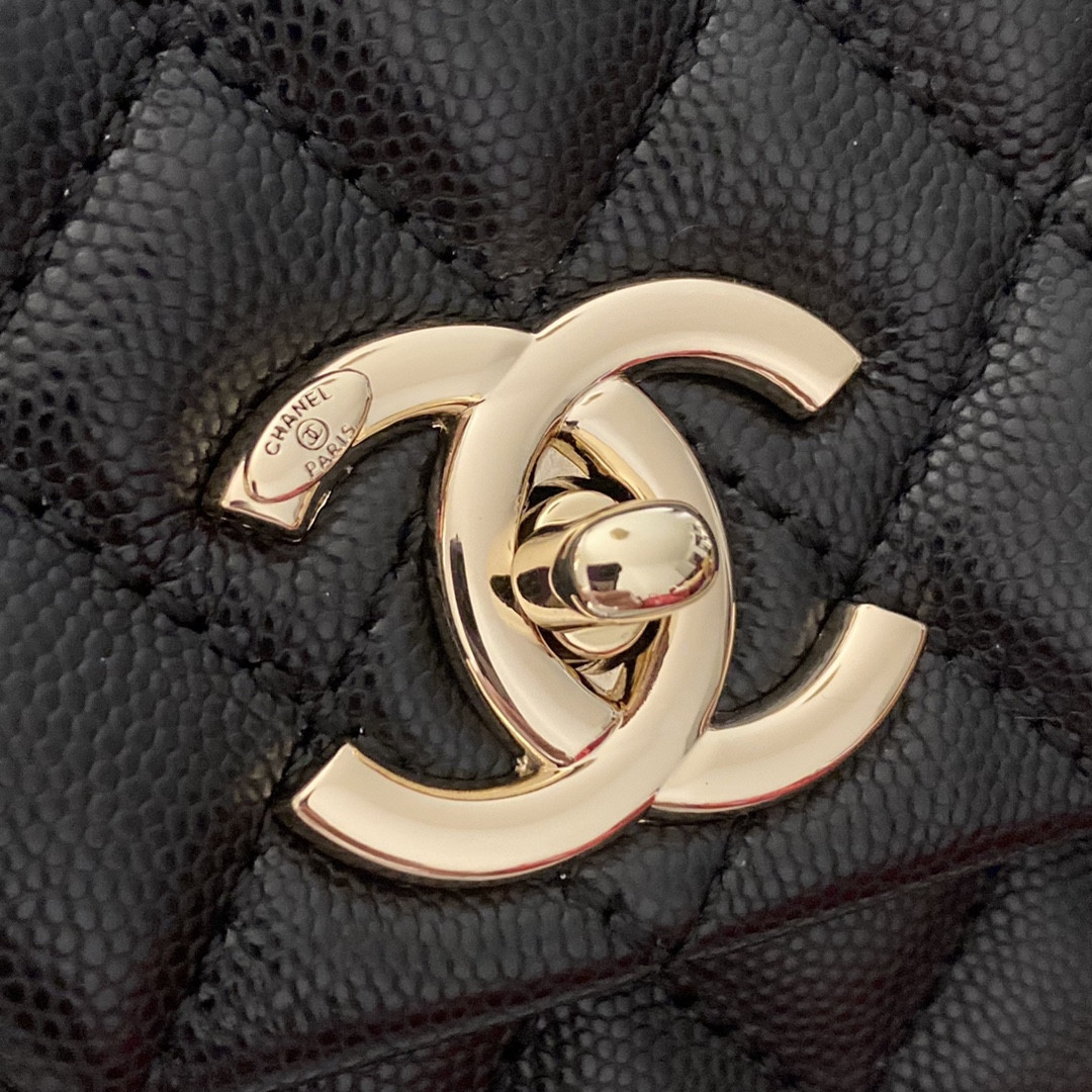 Ch**el Coco Handle Bag 28cm