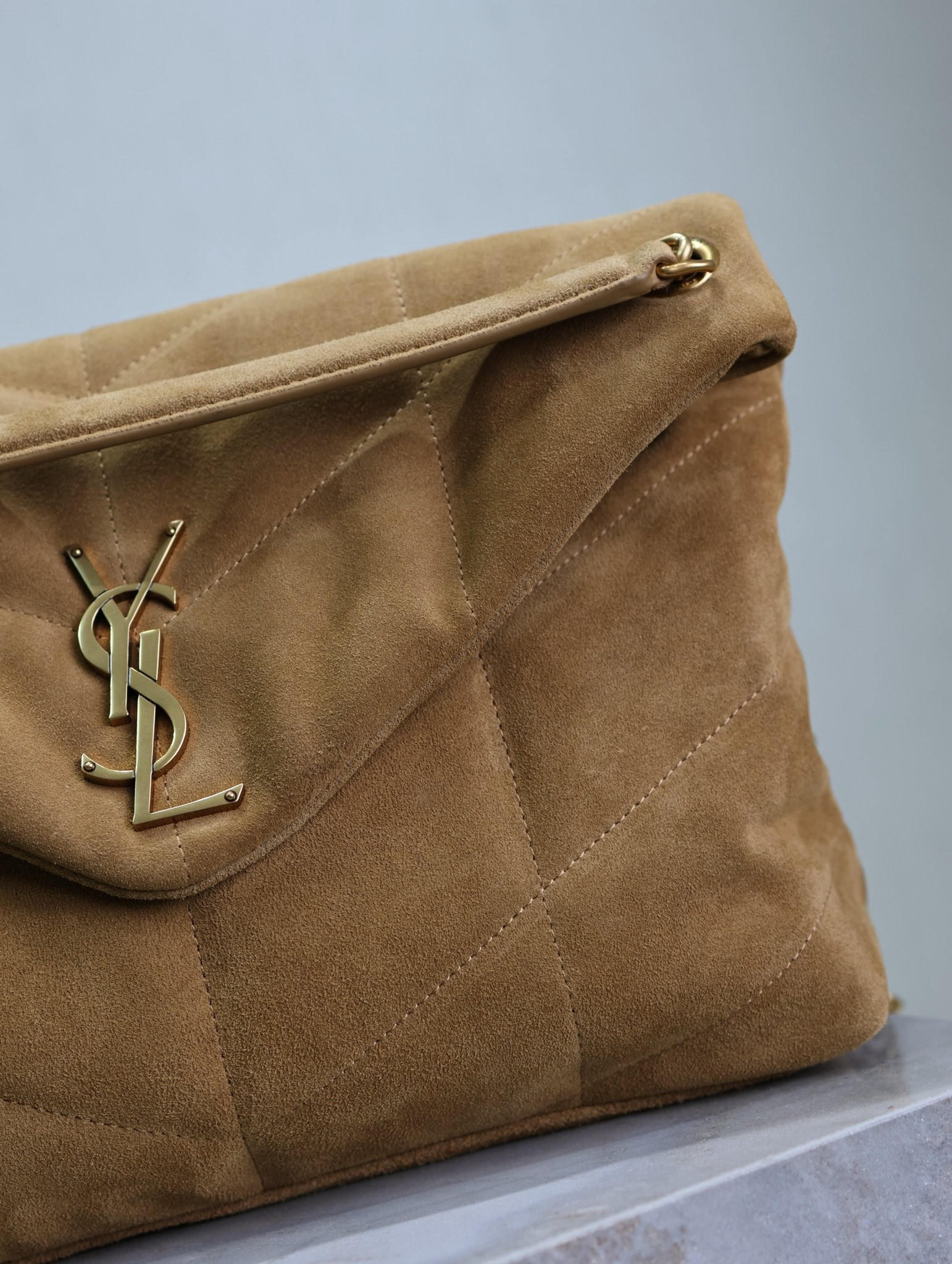 Y51 Loulou Puffer (Suede) 35x23x13.5cm