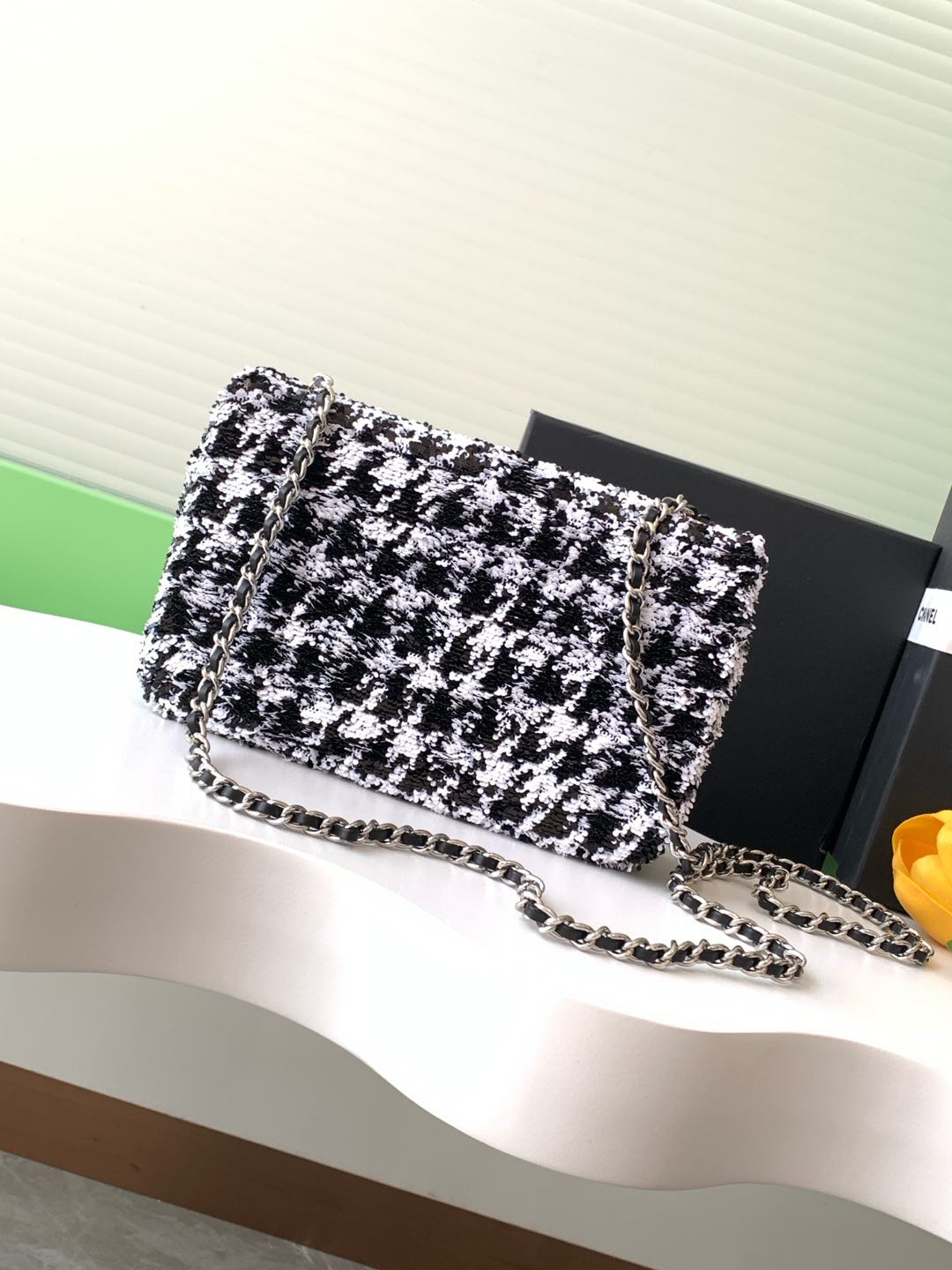 Ch**el Flap Bag 14x22x7cm
