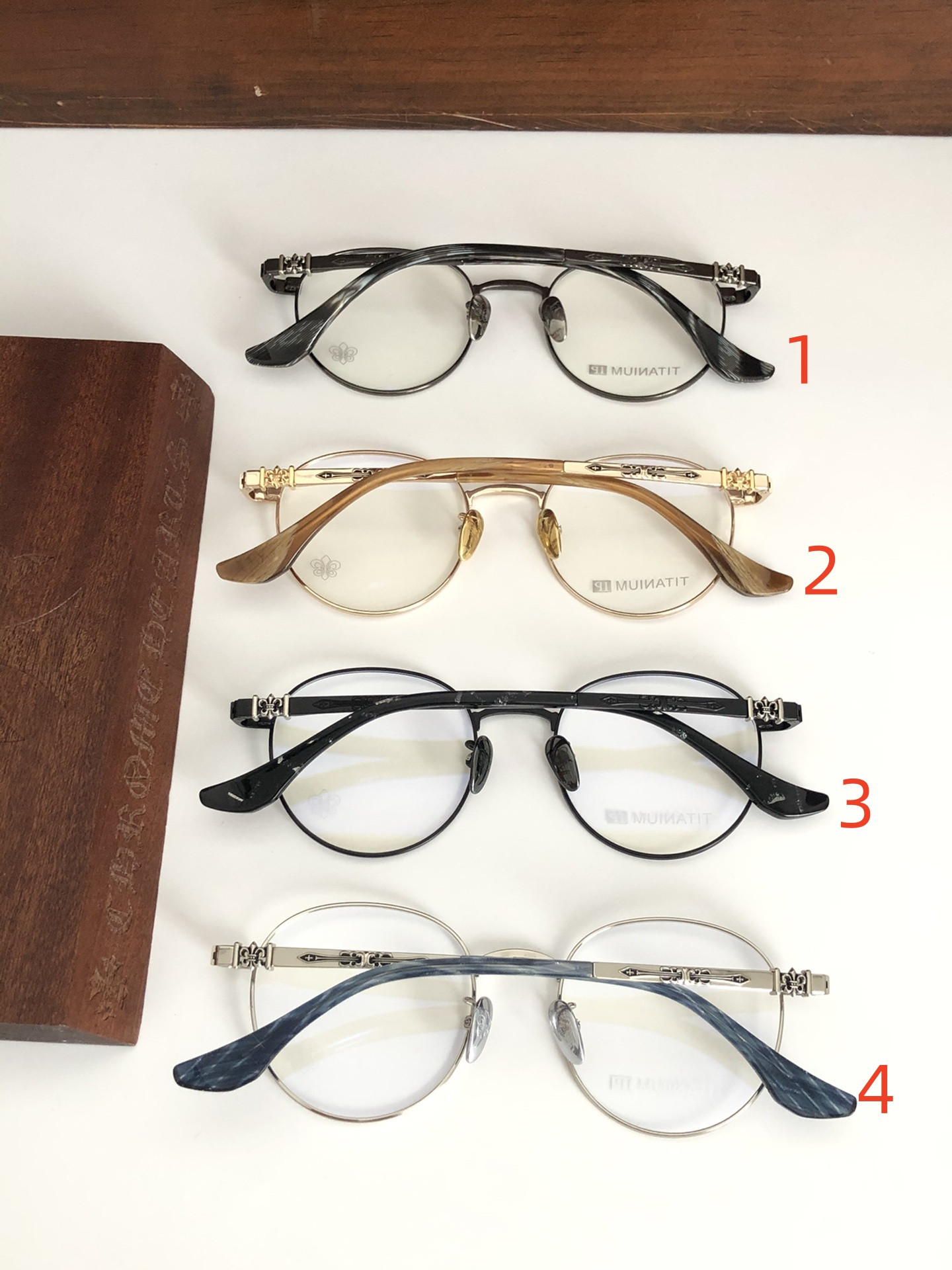 Ch*0me He**ts Glasses CH8287 51-20-150